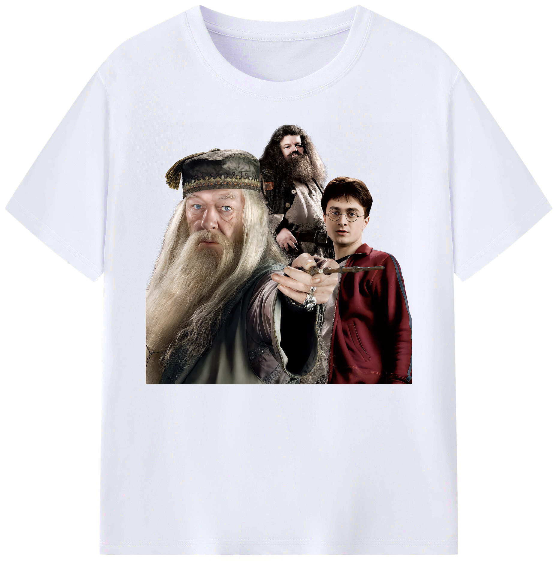 （画像用） Harry Potter ハリー・ポッターシリーズ 綿100％ メンズ半袖Tシャツ｜肌触りやわらか＆通気性