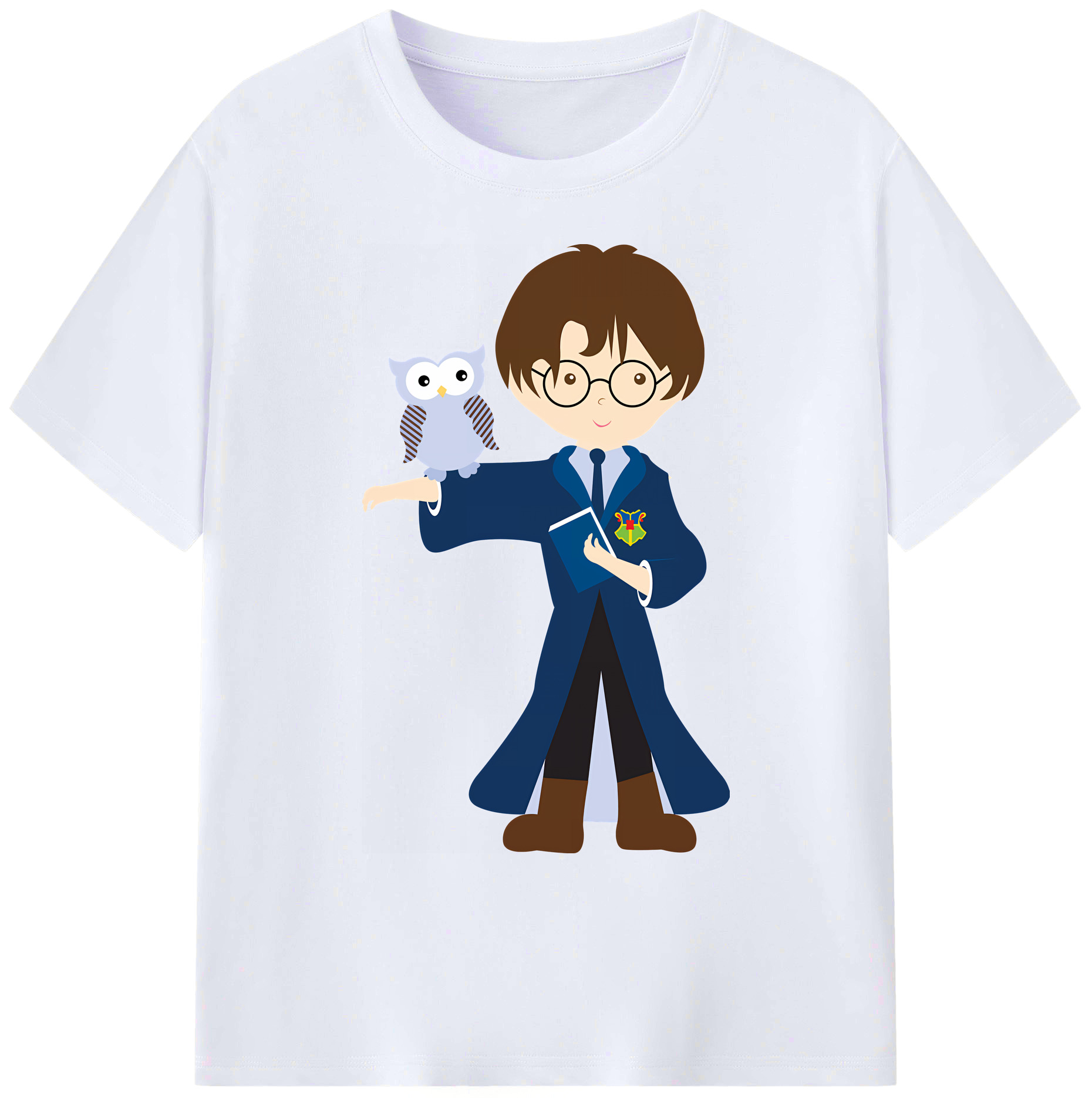 （画像用） Harry Potter ハリー・ポッターシリーズ 綿100％ メンズ半袖Tシャツ｜肌触りやわらか＆通気性