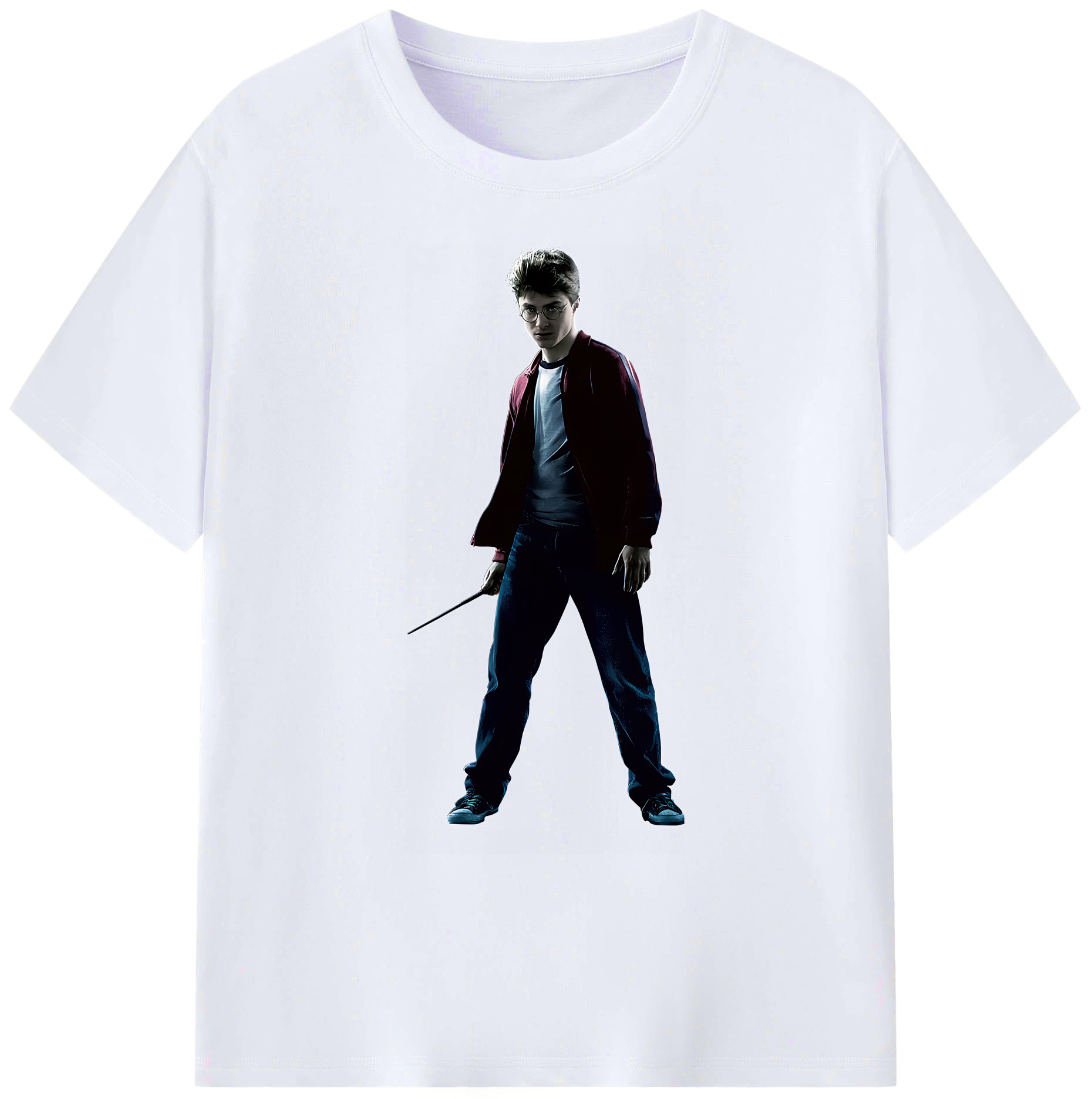 （画像用） Harry Potter ハリー・ポッターシリーズ 綿100％ メンズ半袖Tシャツ｜肌触りやわらか＆通気性