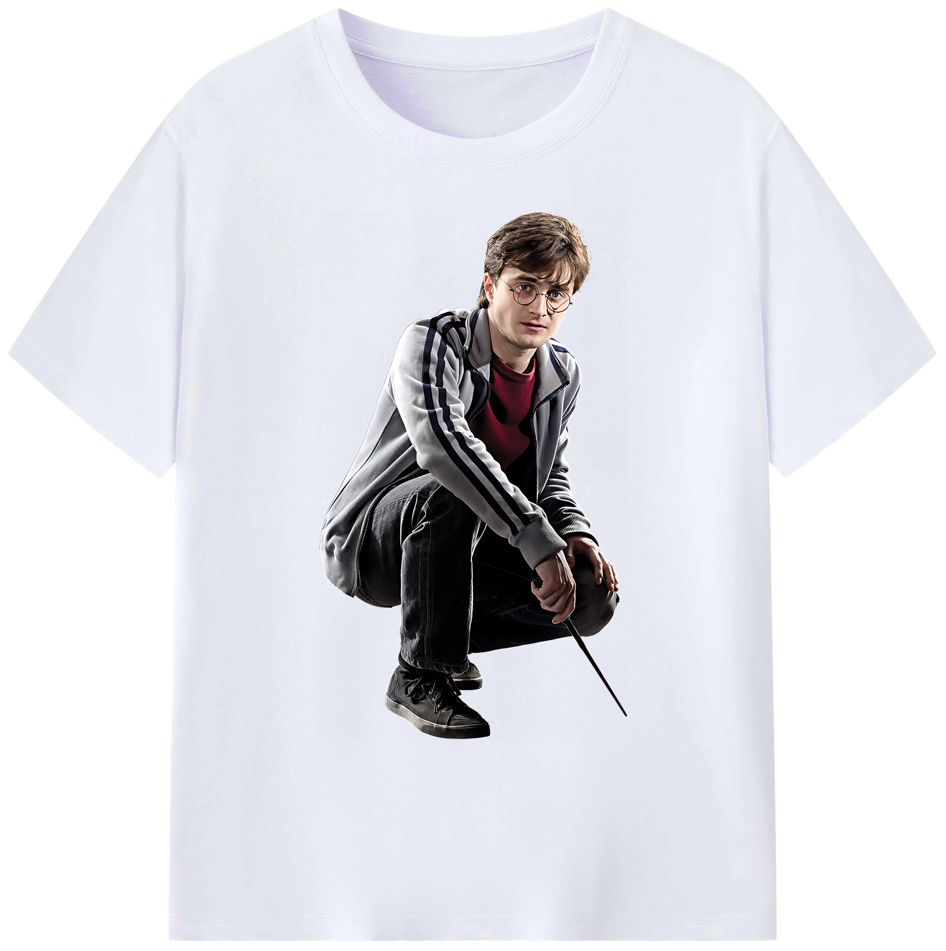 （画像用） Harry Potter ハリー・ポッターシリーズ 綿100％ メンズ半袖Tシャツ｜肌触りやわらか＆通気性