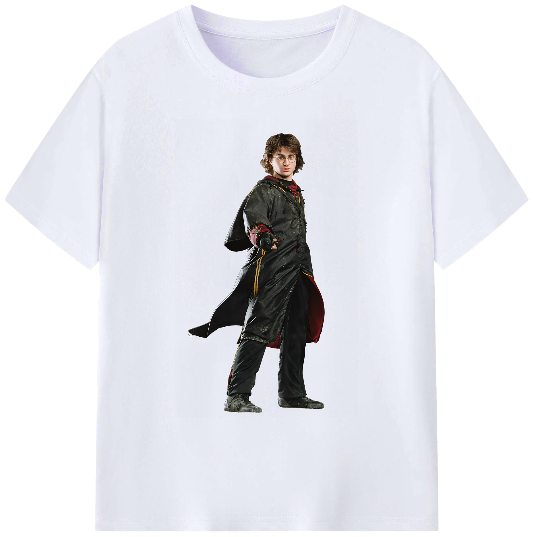 （画像用） Harry Potter ハリー・ポッターシリーズ 綿100％ メンズ半袖Tシャツ｜肌触りやわらか＆通気性