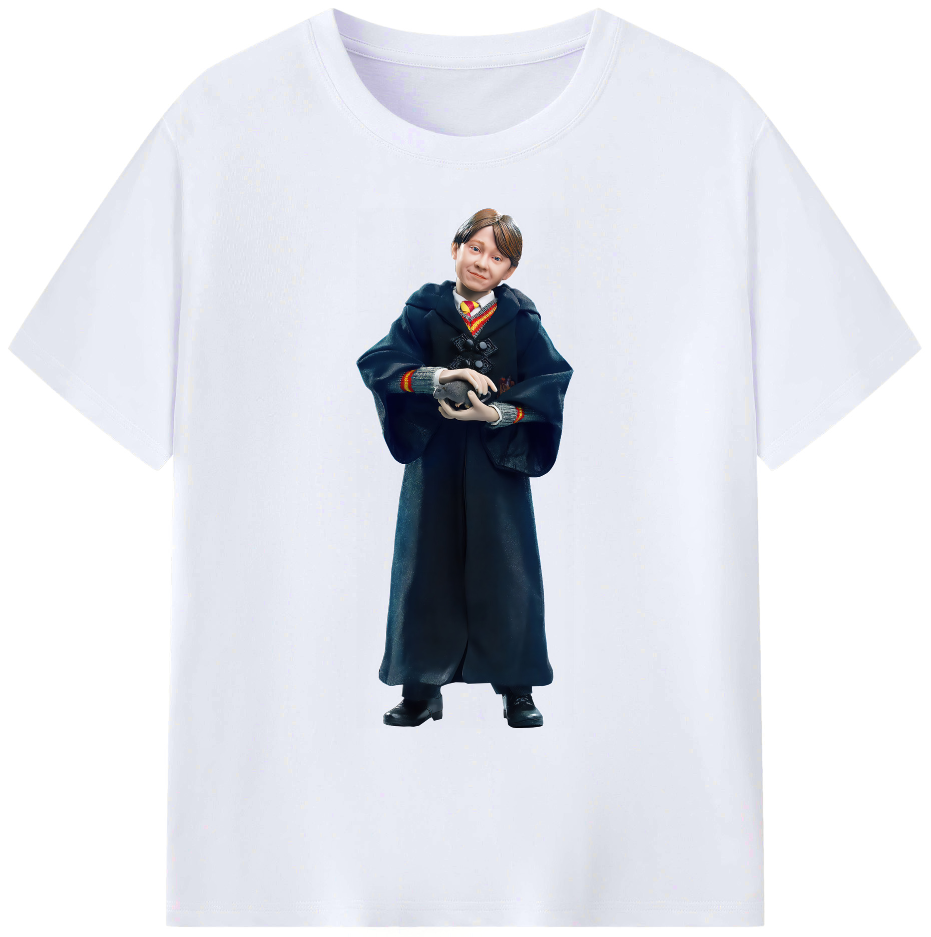 （画像用） Harry Potter ハリー・ポッターシリーズ 綿100％ メンズ半袖Tシャツ｜肌触りやわらか＆通気性