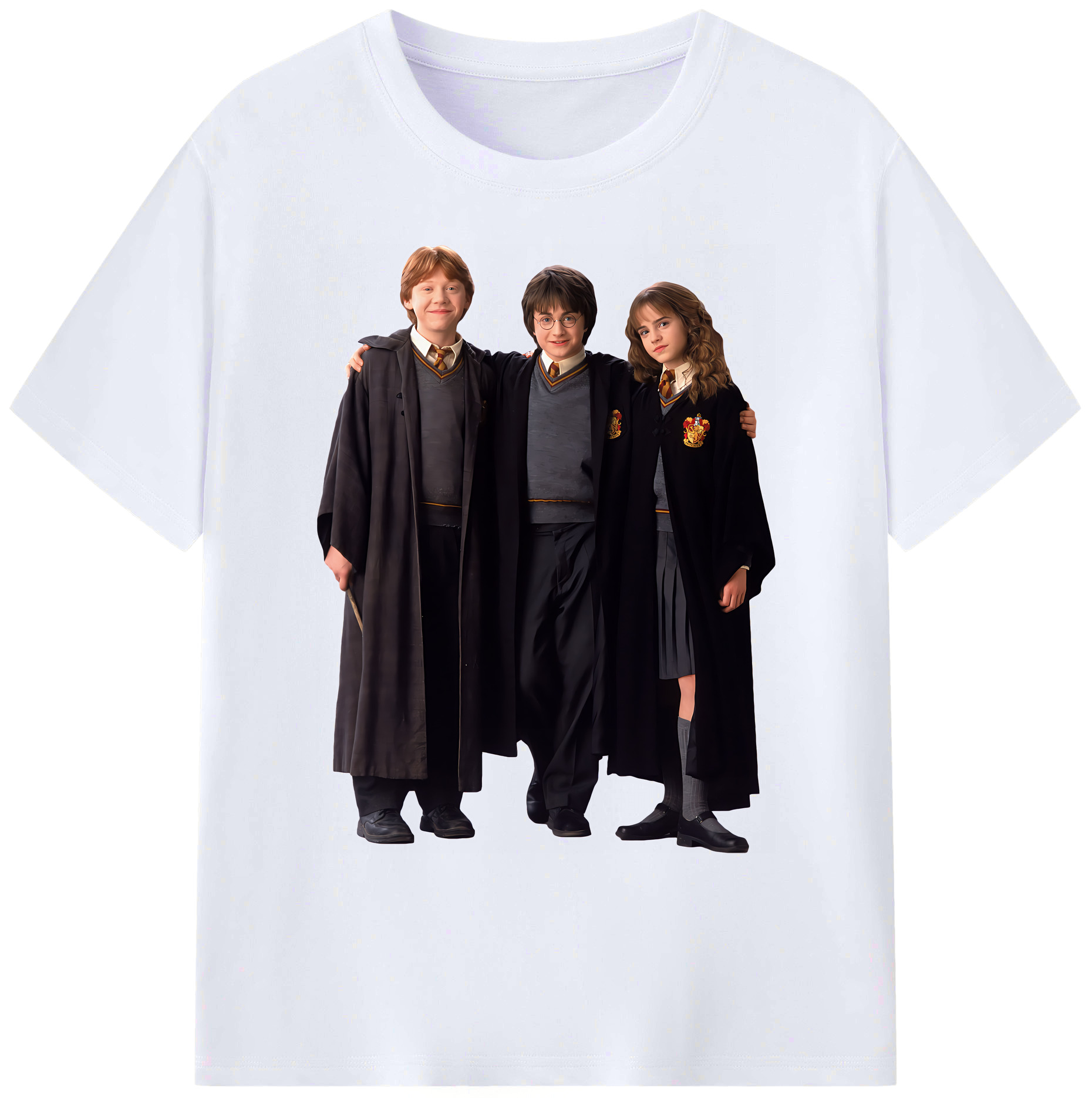 （画像用） Harry Potter ハリー・ポッターシリーズ 綿100％ メンズ半袖Tシャツ｜肌触りやわらか＆通気性