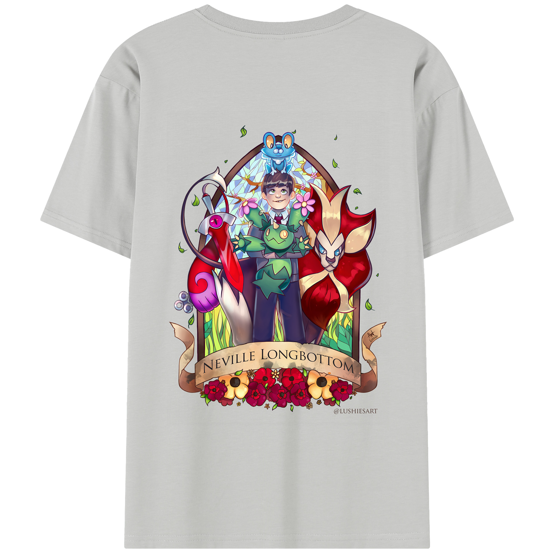 （画像用） Harry Potter ハリー・ポッターシリーズ レディース半袖Tシャツ(バックプリント)
