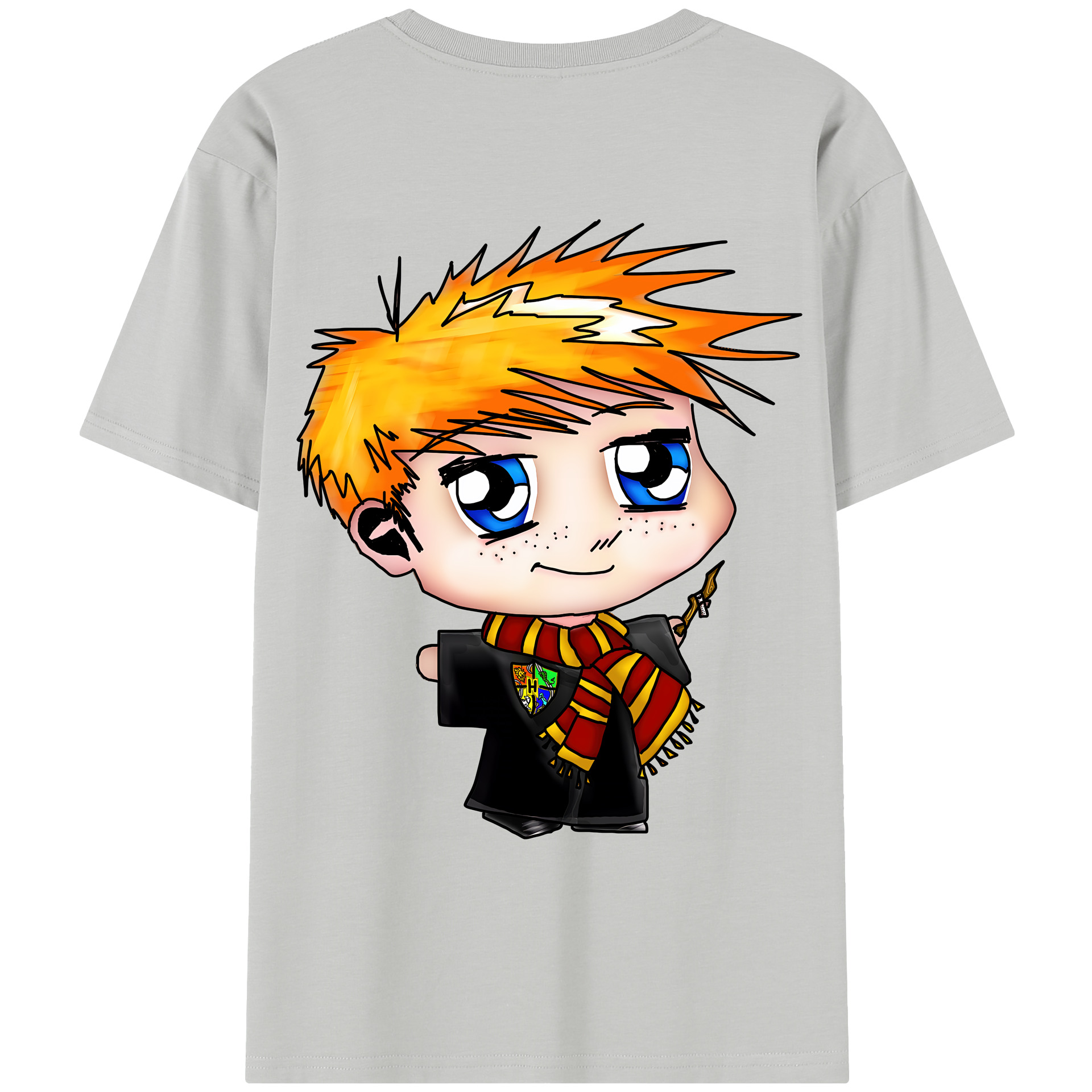 （画像用） Harry Potter ハリー・ポッターシリーズ レディース半袖Tシャツ(バックプリント)