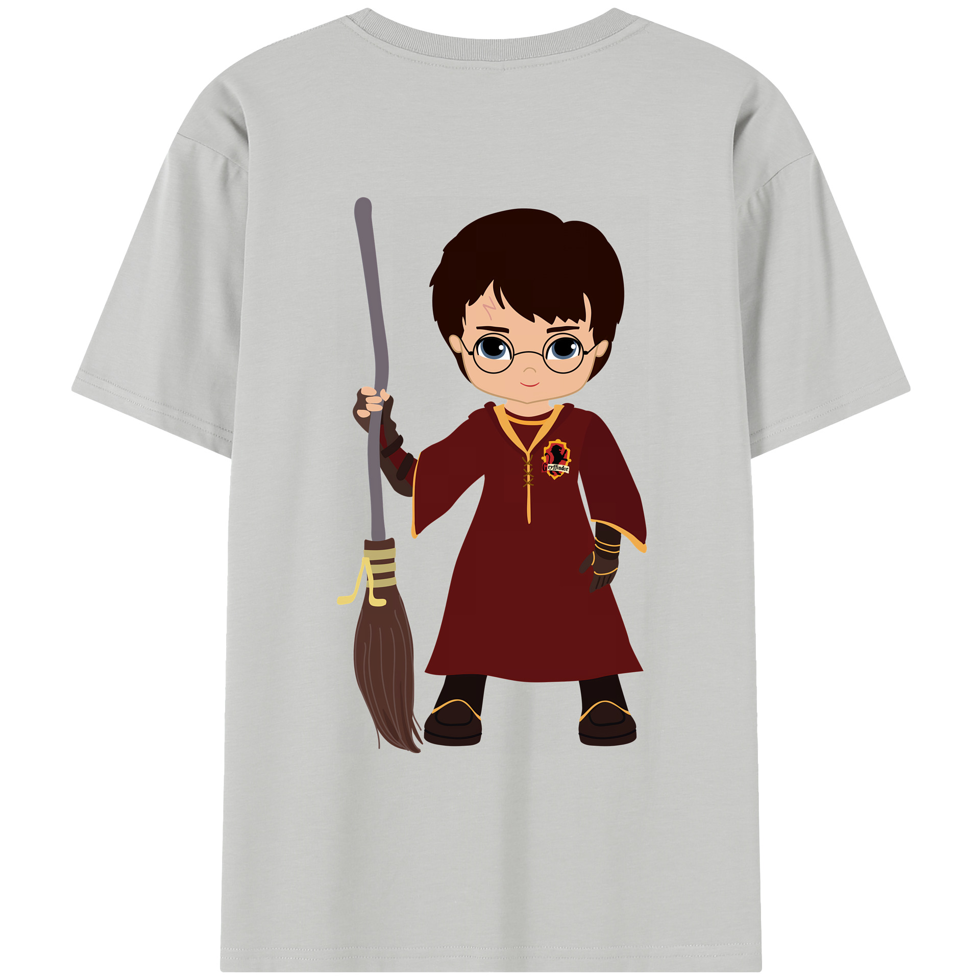 （画像用） Harry Potter ハリー・ポッターシリーズ レディース半袖Tシャツ(バックプリント)