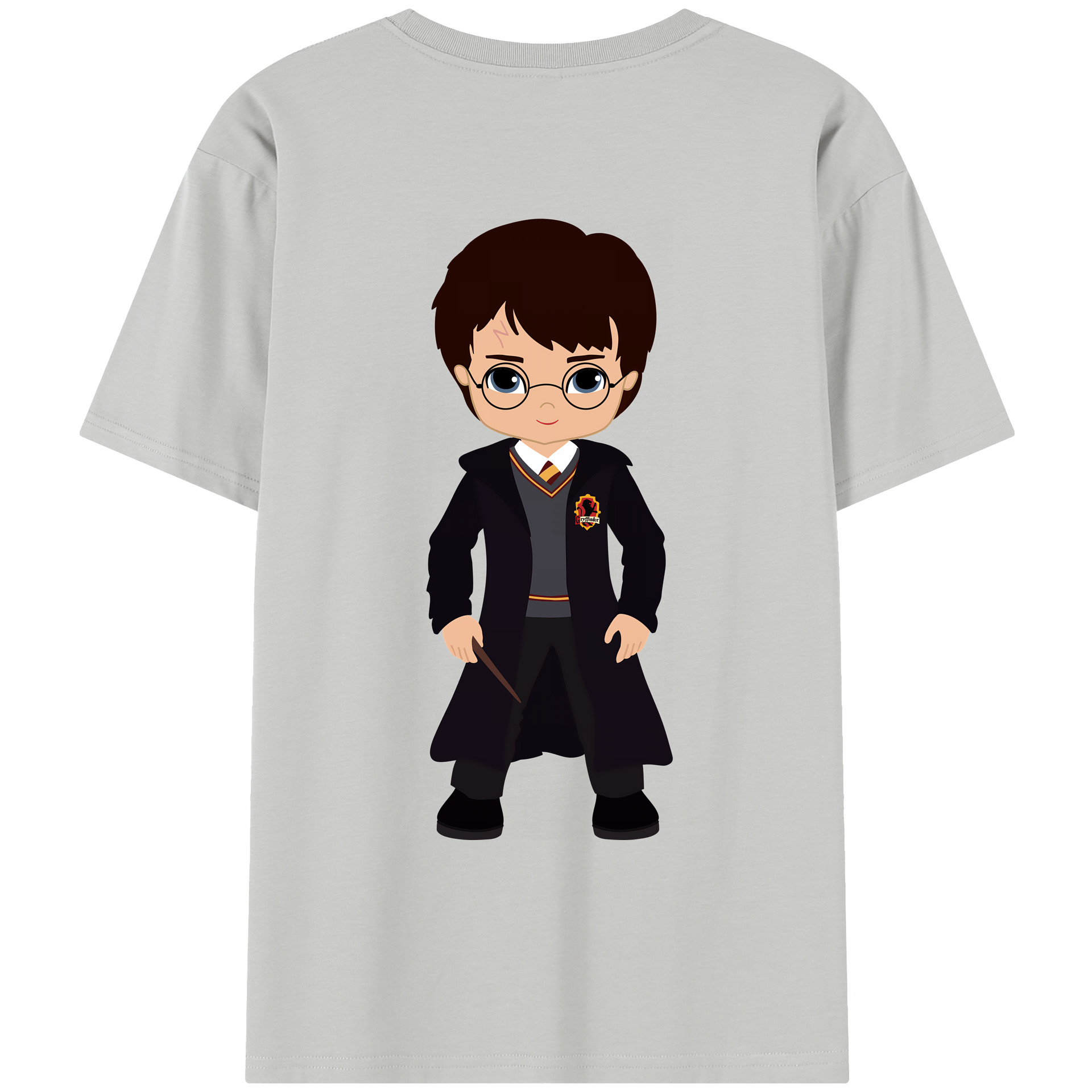 （画像用） Harry Potter ハリー・ポッターシリーズ レディース半袖Tシャツ(バックプリント)