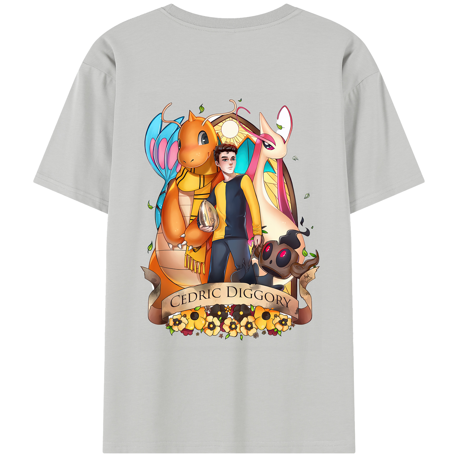 （画像用） Harry Potter ハリー・ポッターシリーズ レディース半袖Tシャツ(バックプリント)