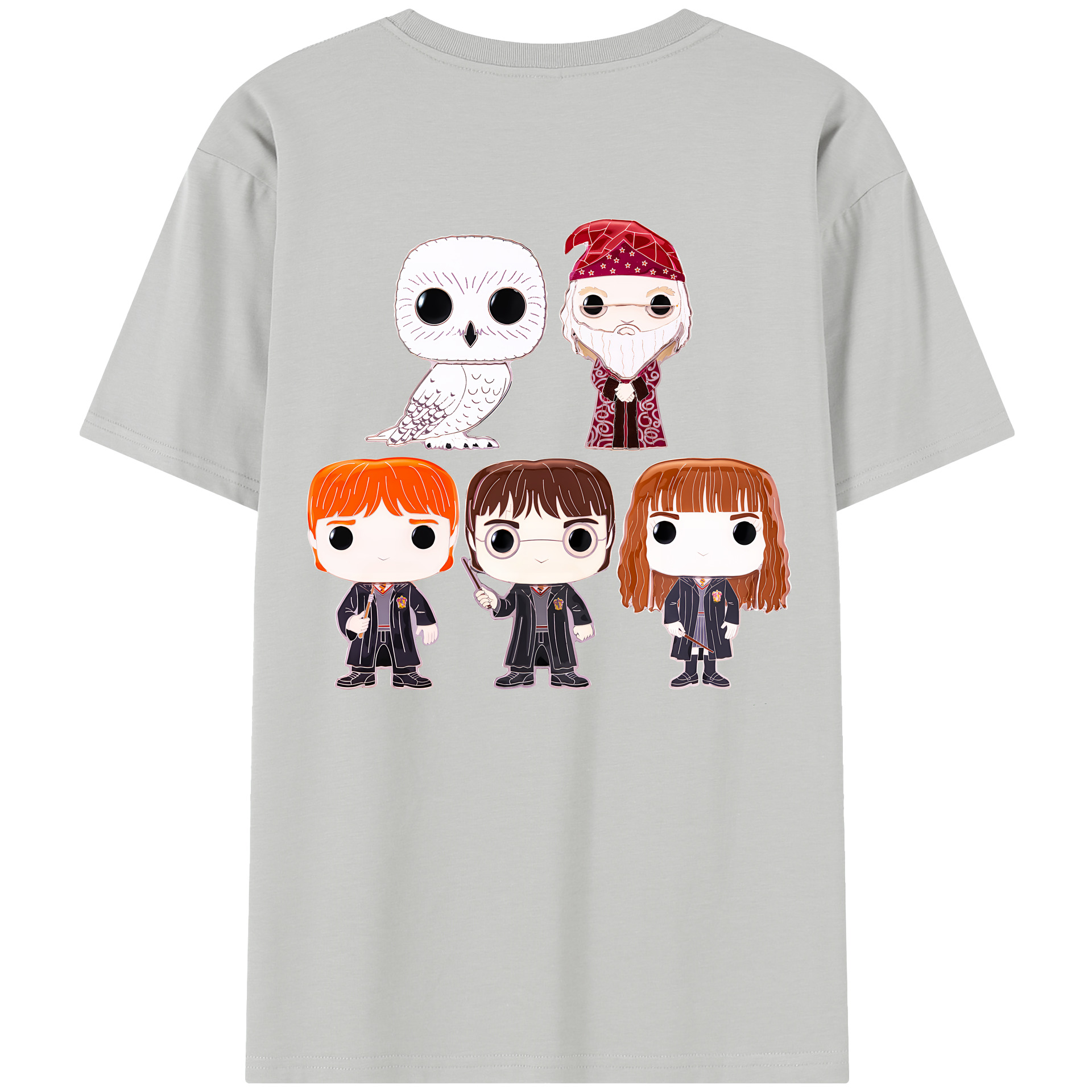 （画像用） Harry Potter ハリー・ポッターシリーズ レディース半袖Tシャツ(バックプリント)