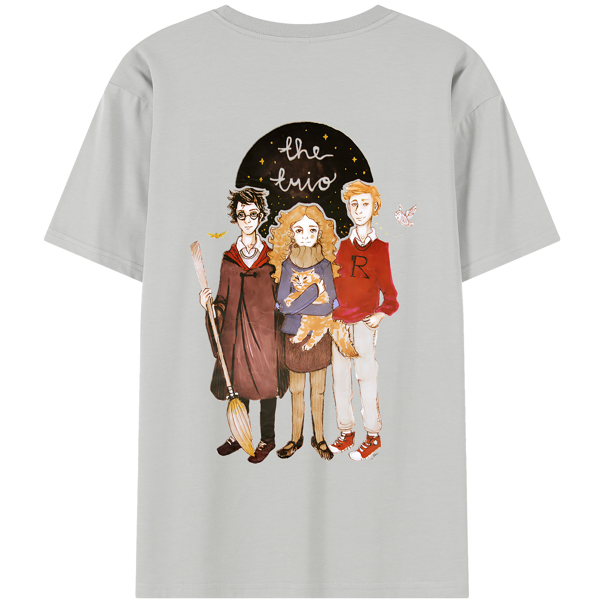 （画像用） Harry Potter ハリー・ポッターシリーズ レディース半袖Tシャツ(バックプリント)