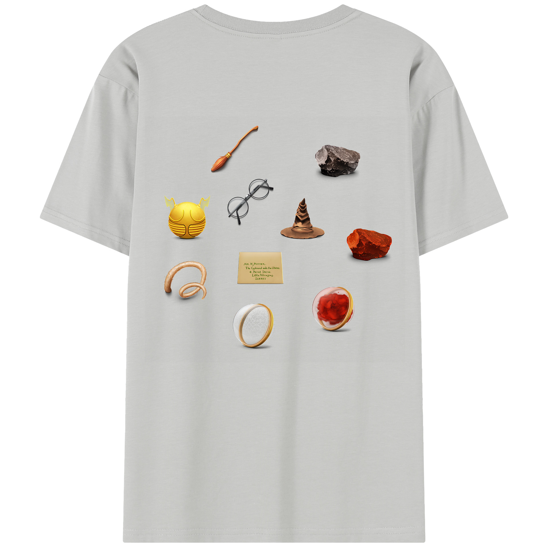 （画像用） Harry Potter ハリー・ポッターシリーズ レディース半袖Tシャツ(バックプリント)