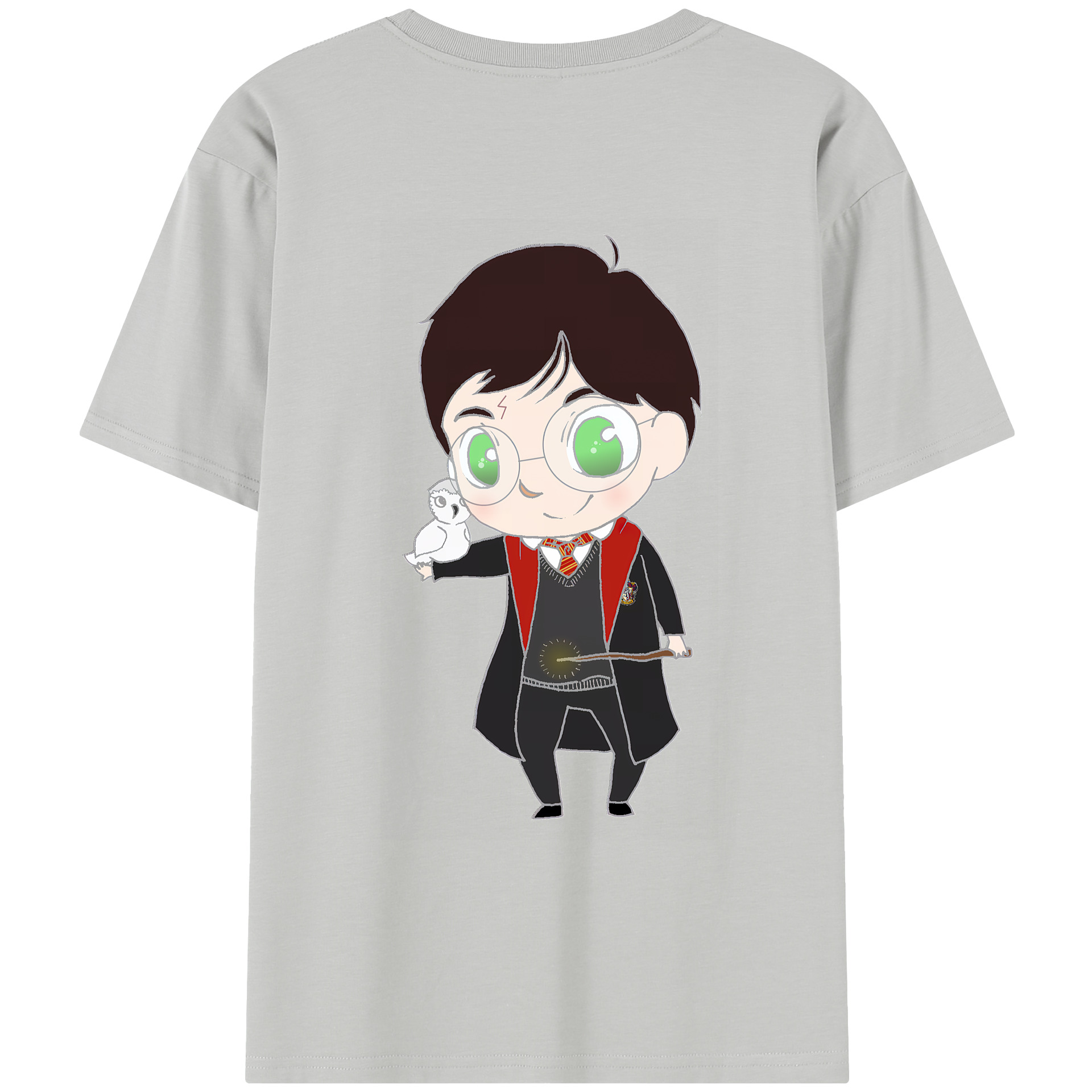 （画像用） Harry Potter ハリー・ポッターシリーズ レディース半袖Tシャツ(バックプリント)