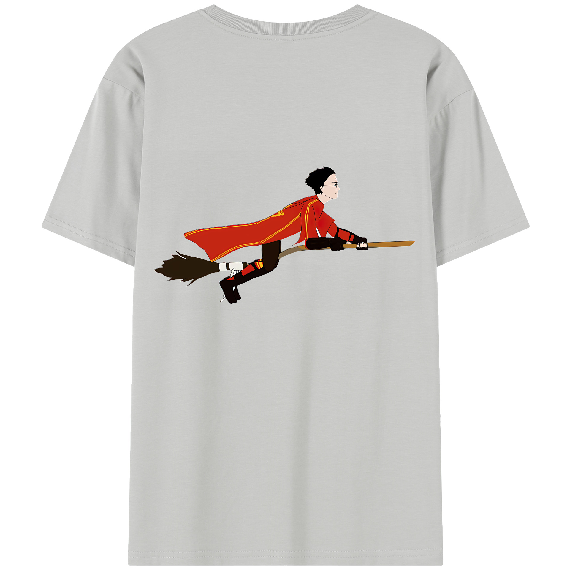 （画像用） Harry Potter ハリー・ポッターシリーズ レディース半袖Tシャツ(バックプリント)