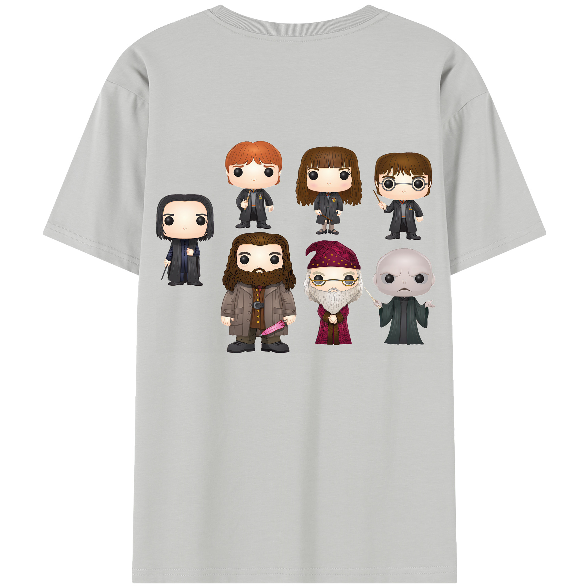 （画像用） Harry Potter ハリー・ポッターシリーズ レディース半袖Tシャツ(バックプリント)