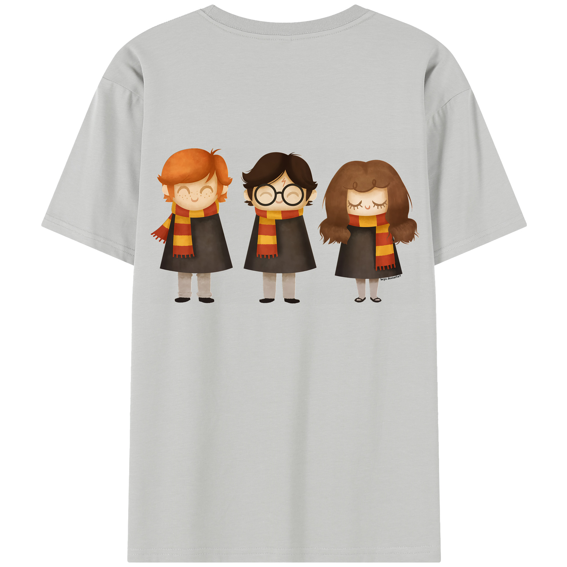 （画像用） Harry Potter ハリー・ポッターシリーズ レディース半袖Tシャツ(バックプリント)