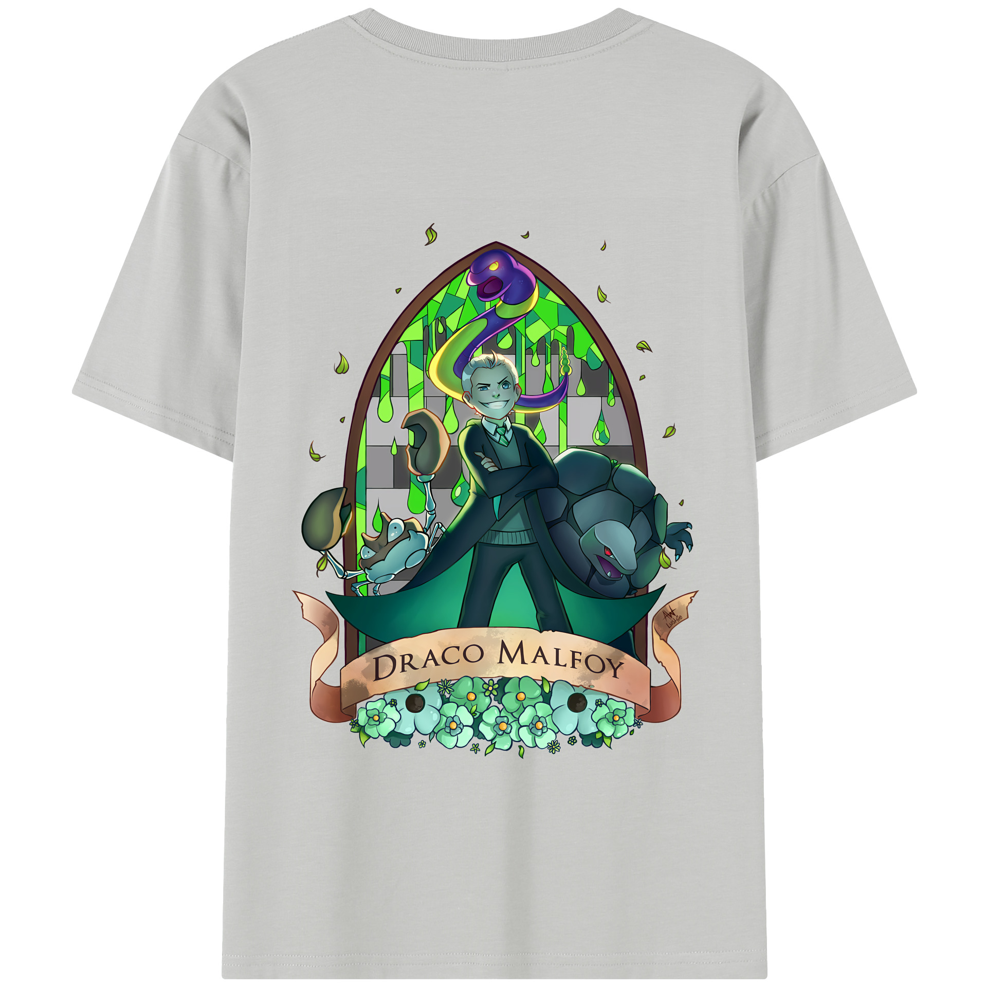 （画像用） Harry Potter ハリー・ポッターシリーズ レディース半袖Tシャツ(バックプリント)