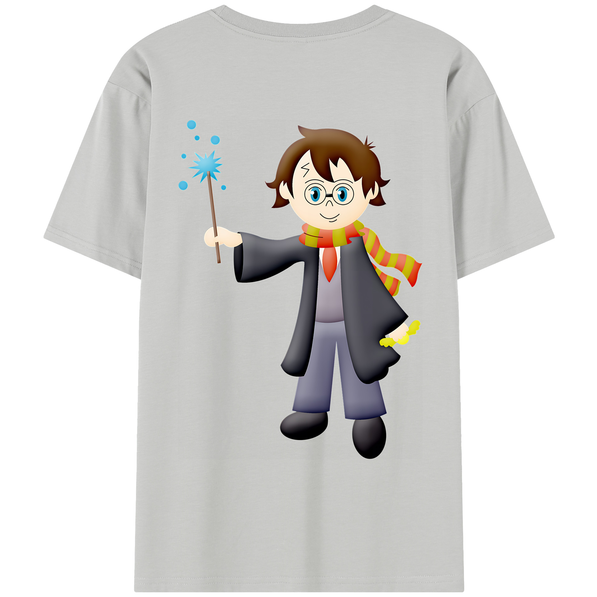 （画像用） Harry Potter ハリー・ポッターシリーズ レディース半袖Tシャツ(バックプリント)