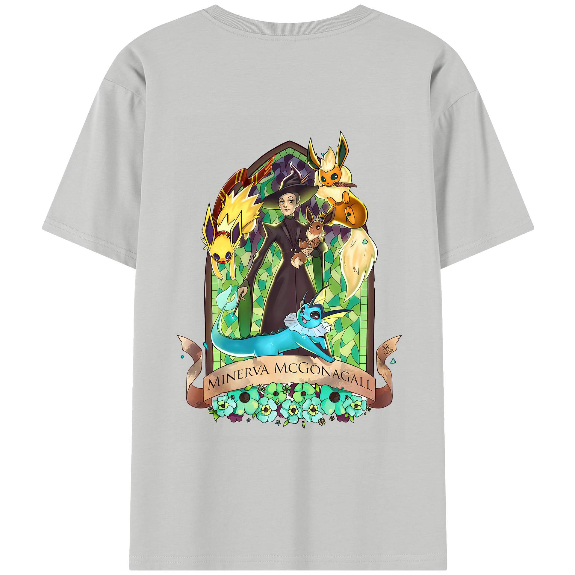 （画像用） Harry Potter ハリー・ポッターシリーズ レディース半袖Tシャツ(バックプリント)