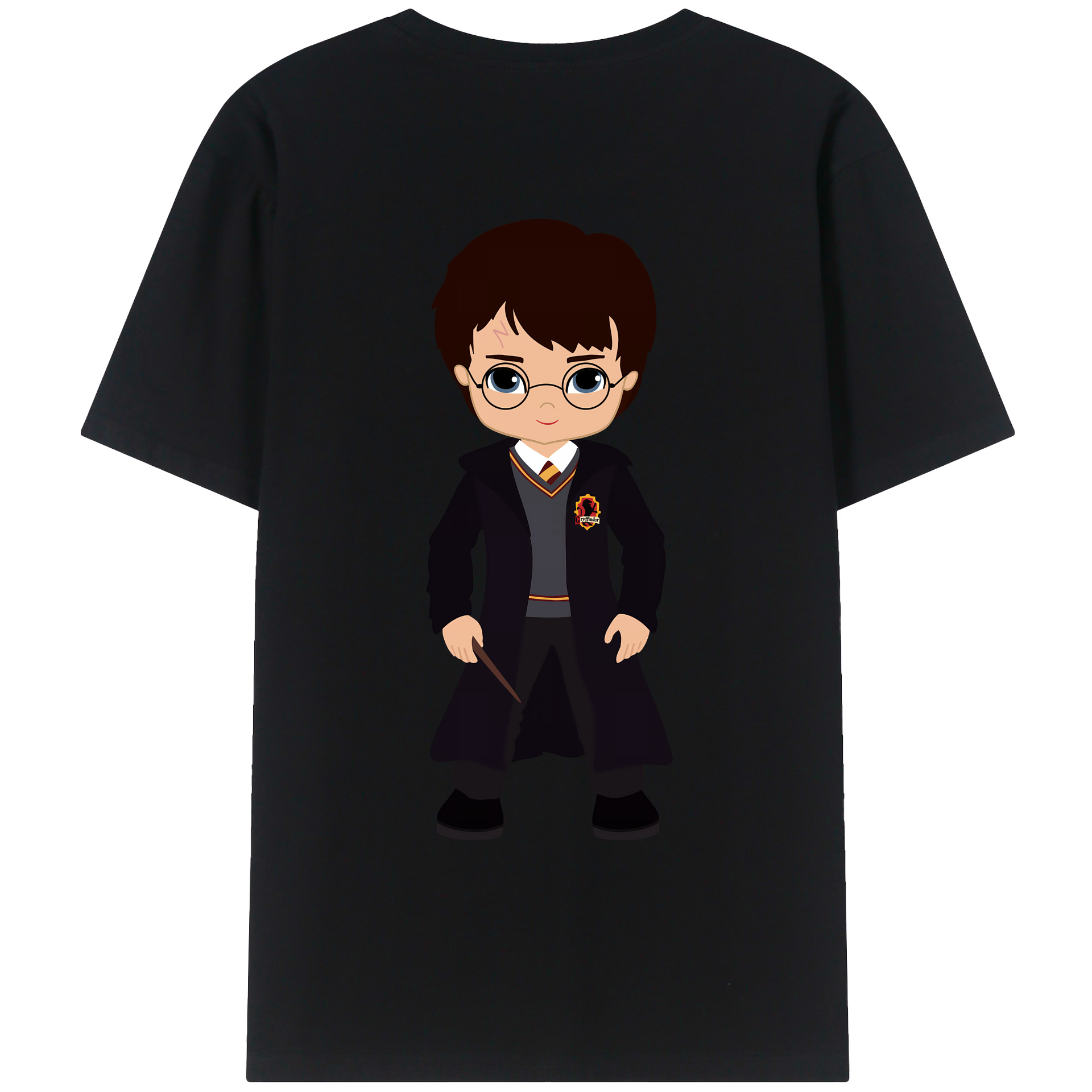 （画像用） Harry Potter ハリー・ポッターシリーズ レディース半袖Tシャツ(バックプリント)