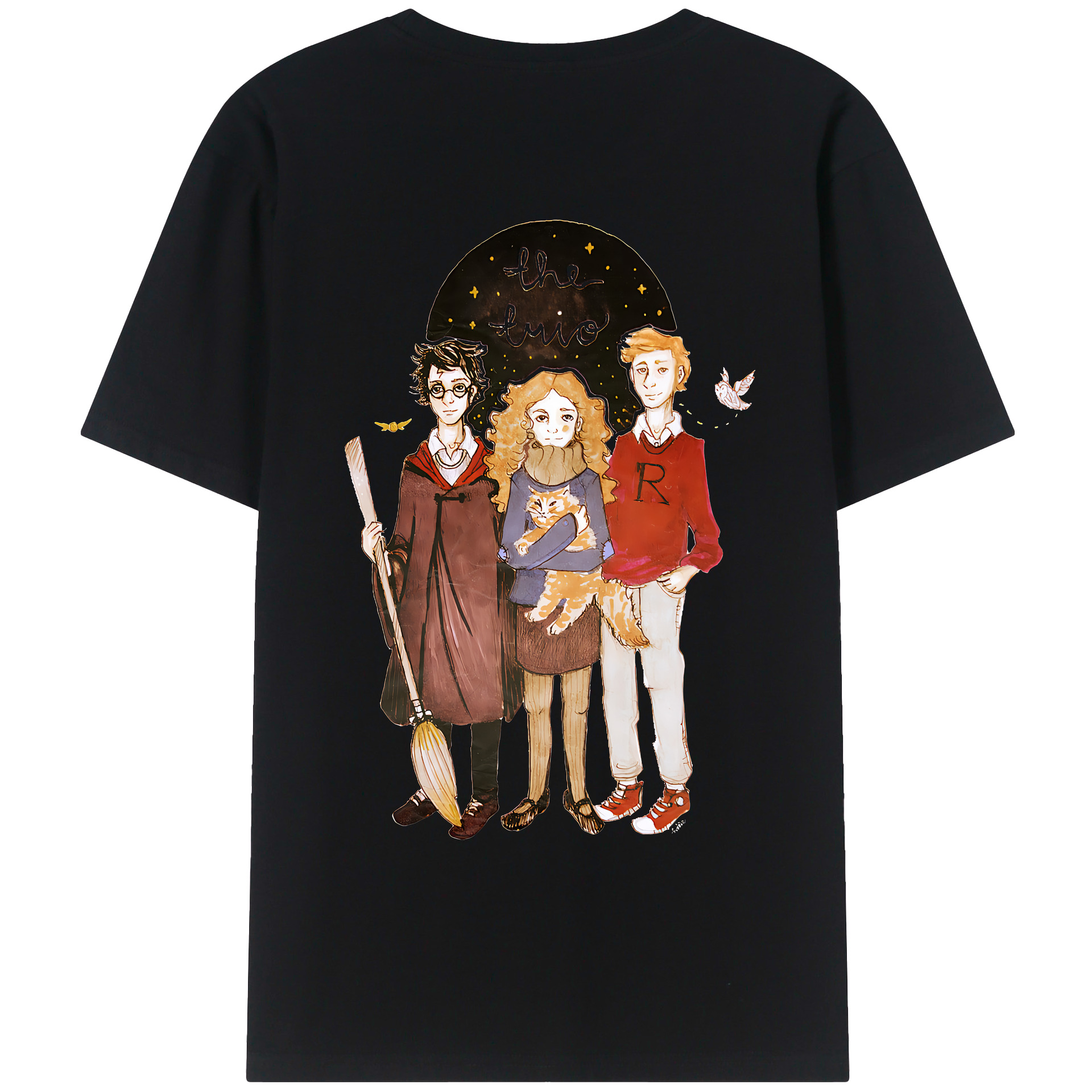（画像用） Harry Potter ハリー・ポッターシリーズ レディース半袖Tシャツ(バックプリント)