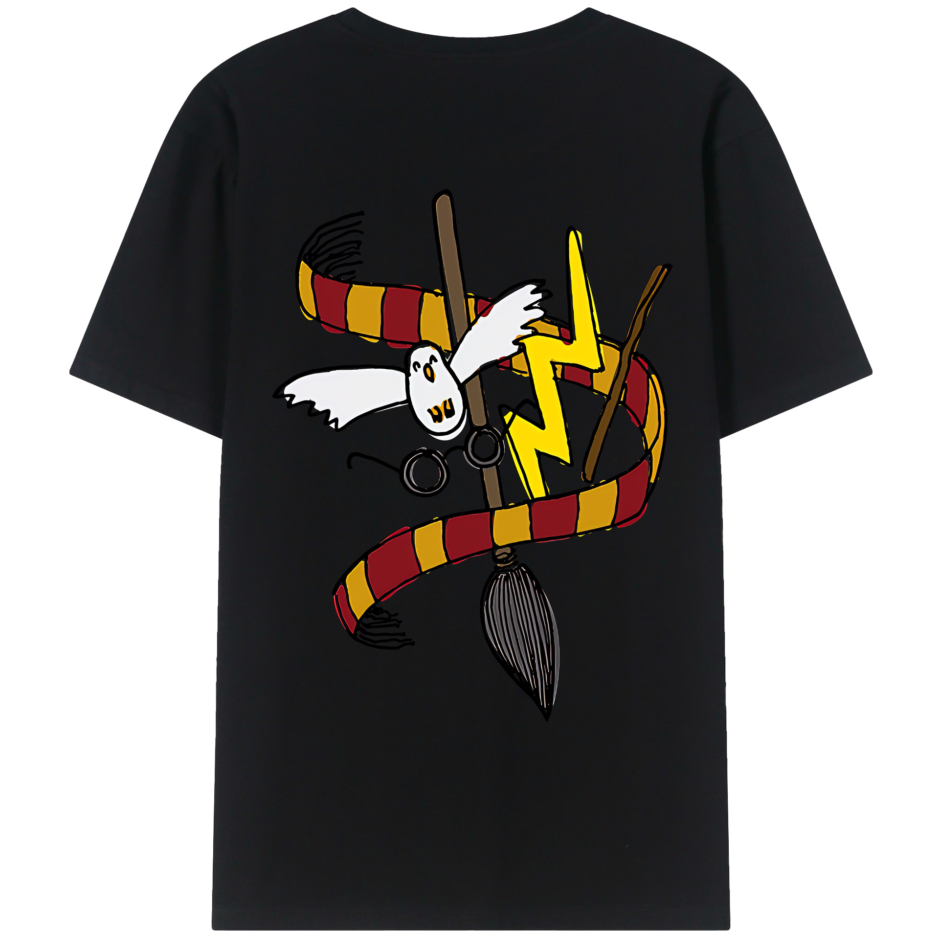 （画像用） Harry Potter ハリー・ポッターシリーズ レディース半袖Tシャツ(バックプリント)