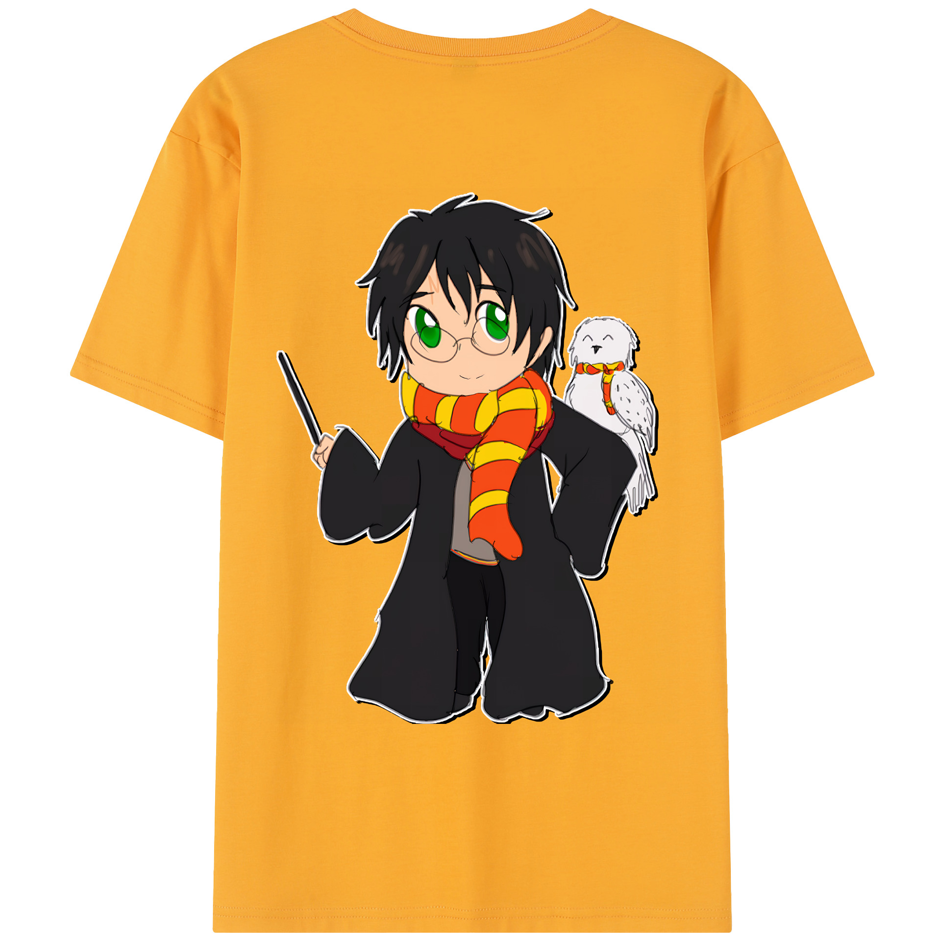 （画像用） Harry Potter ハリー・ポッターシリーズ レディース半袖Tシャツ(バックプリント)