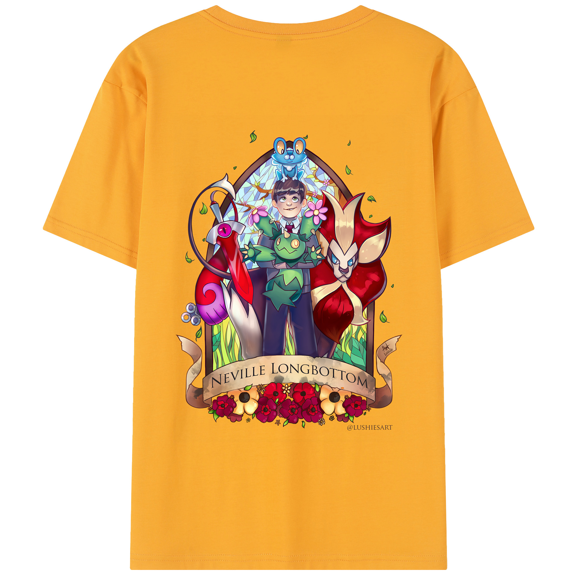 （画像用） Harry Potter ハリー・ポッターシリーズ レディース半袖Tシャツ(バックプリント)