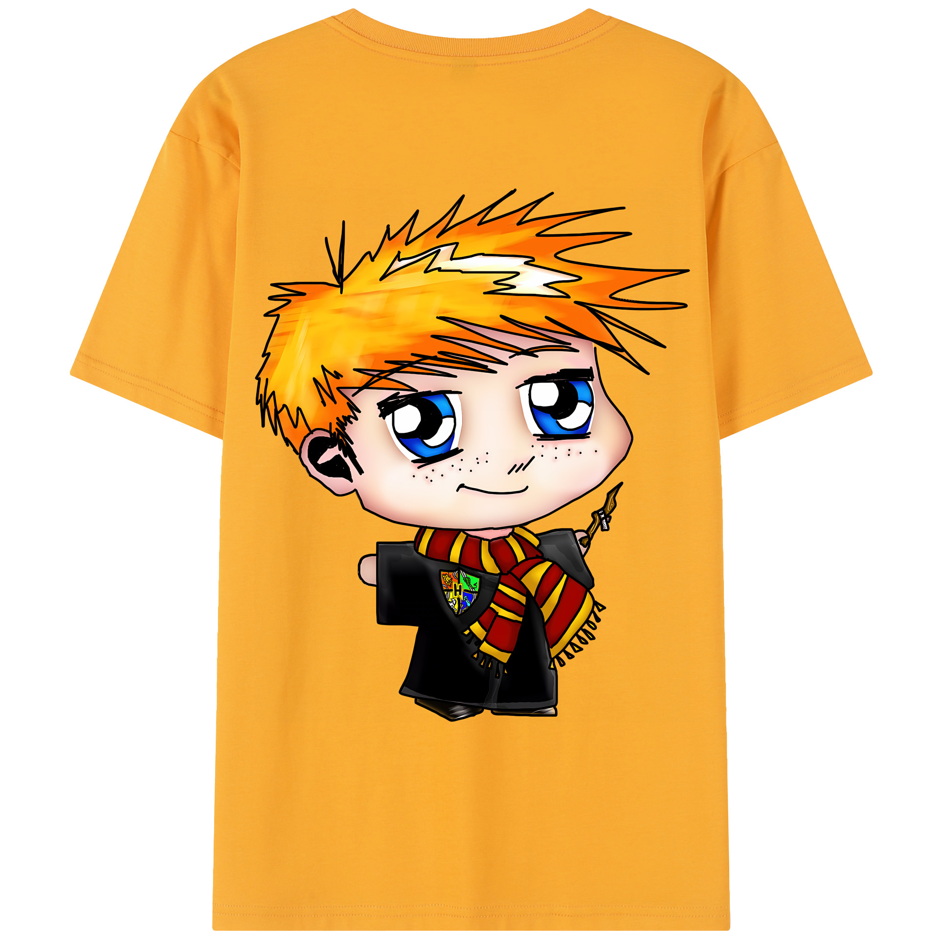 （画像用） Harry Potter ハリー・ポッターシリーズ レディース半袖Tシャツ(バックプリント)