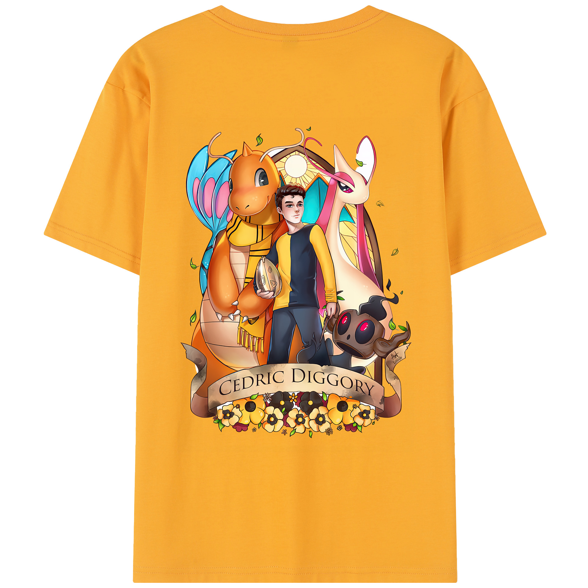（画像用） Harry Potter ハリー・ポッターシリーズ レディース半袖Tシャツ(バックプリント)
