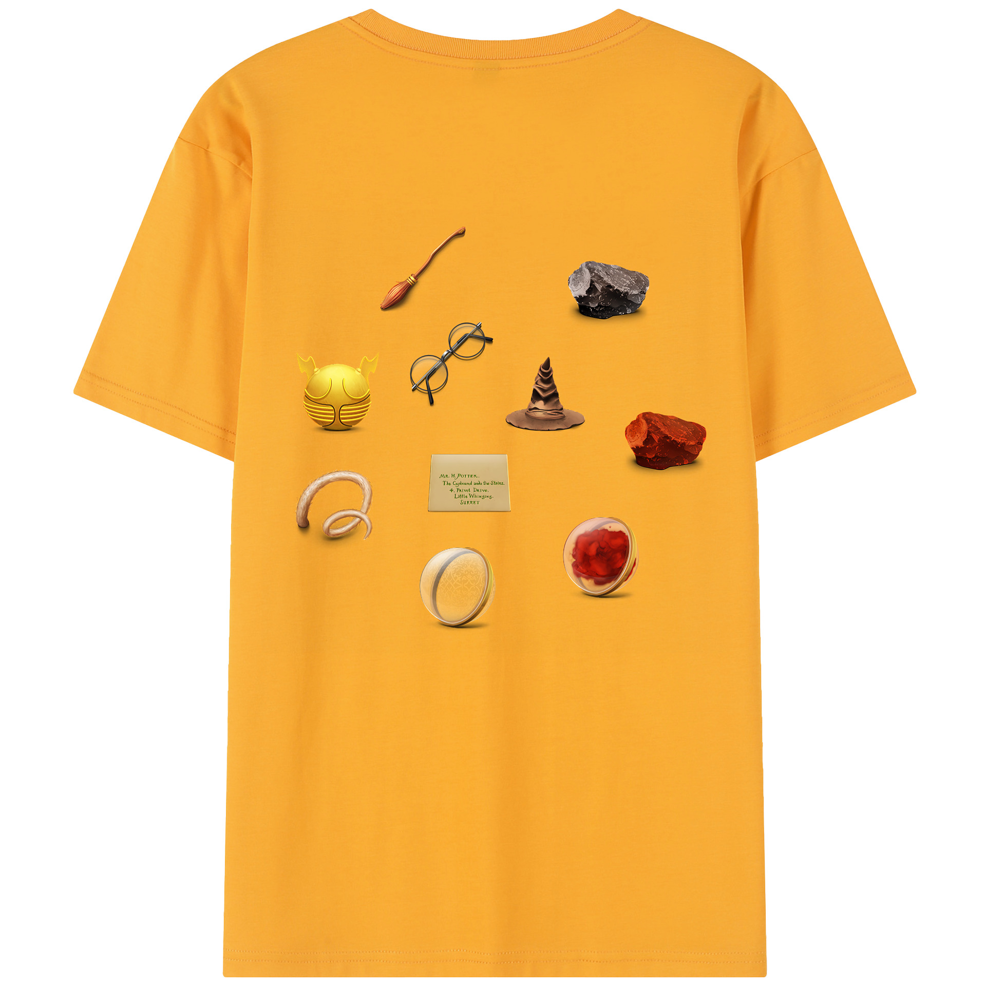 （画像用） Harry Potter ハリー・ポッターシリーズ レディース半袖Tシャツ(バックプリント)