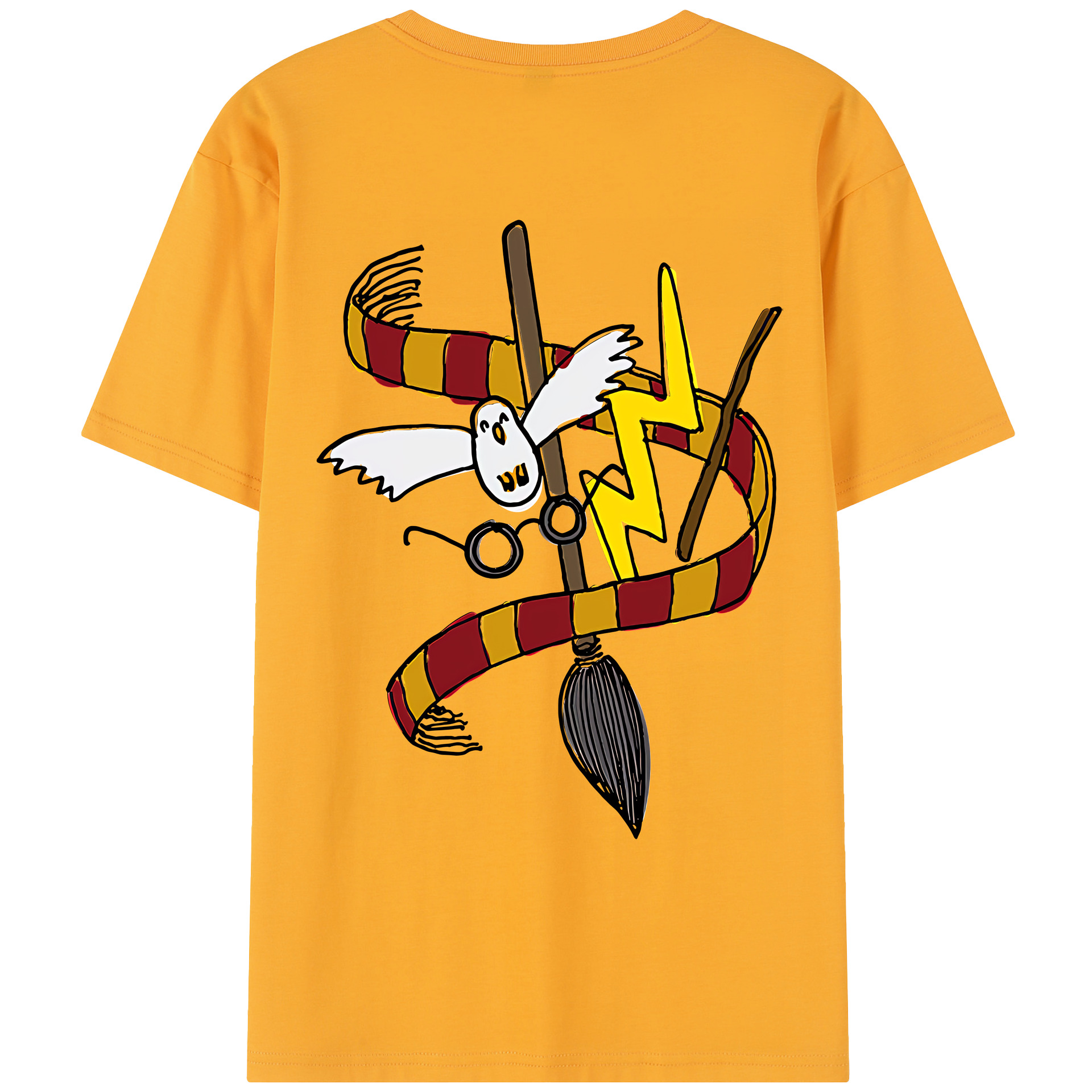 （画像用） Harry Potter ハリー・ポッターシリーズ レディース半袖Tシャツ(バックプリント)