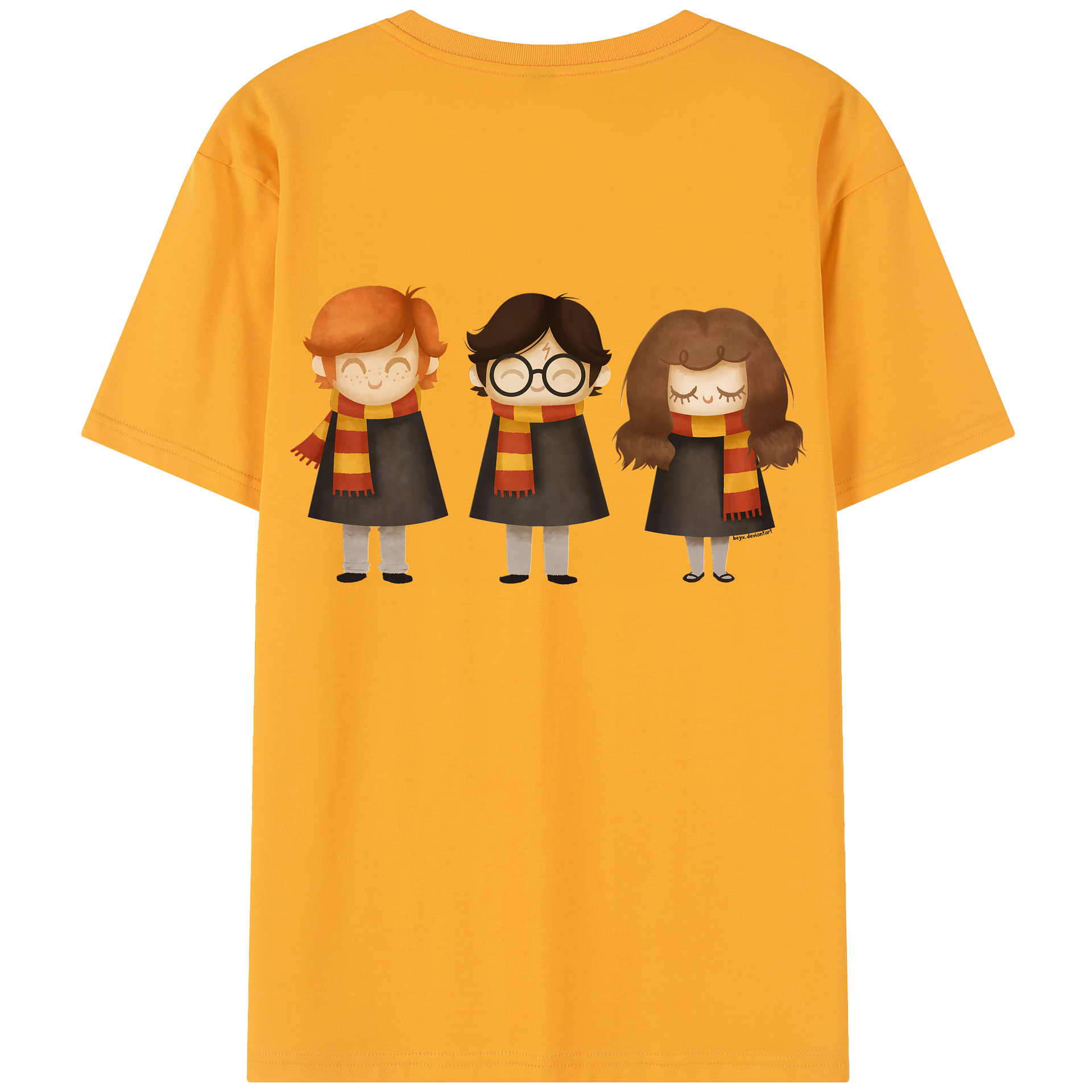 （画像用） Harry Potter ハリー・ポッターシリーズ レディース半袖Tシャツ(バックプリント)