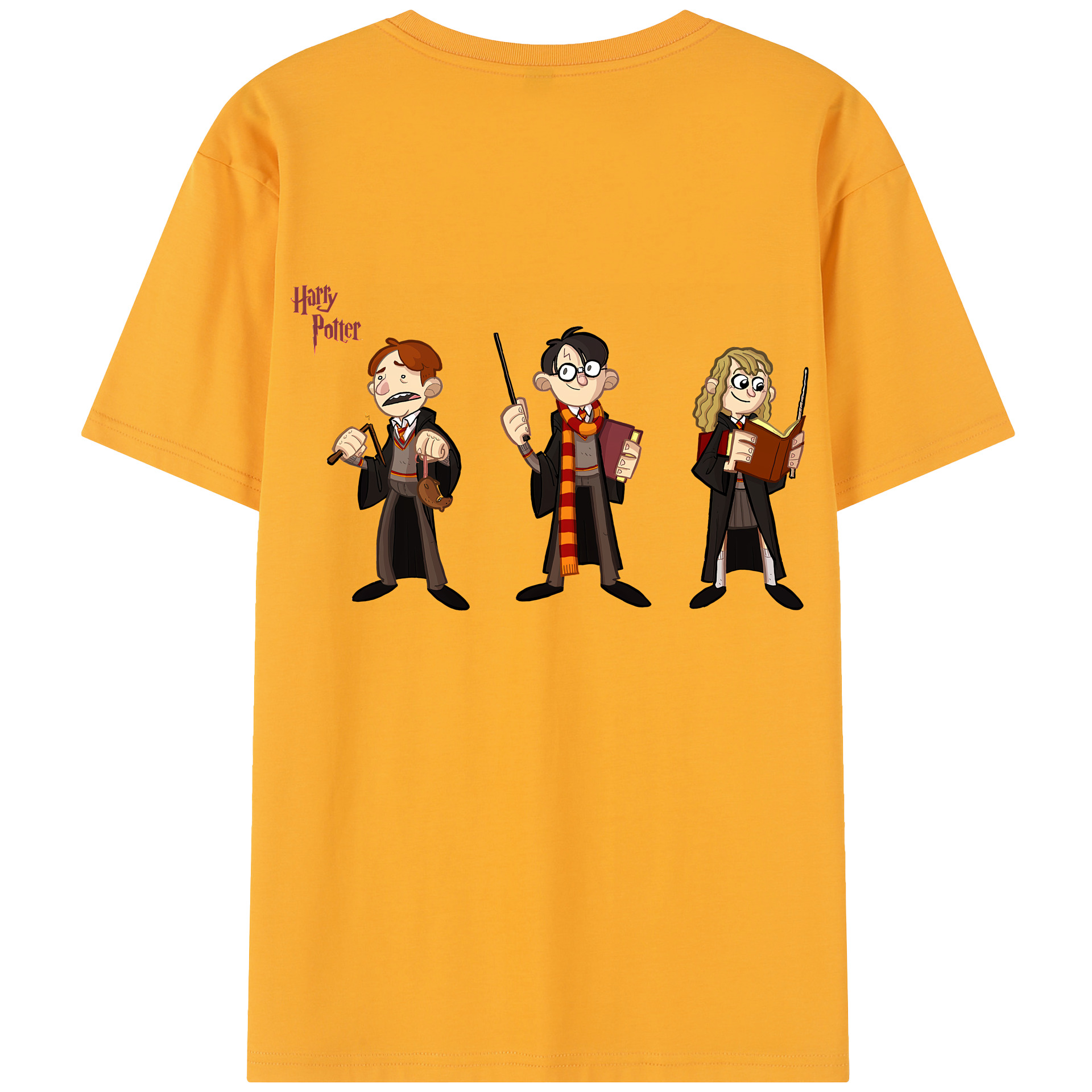 （画像用） Harry Potter ハリー・ポッターシリーズ レディース半袖Tシャツ(バックプリント)