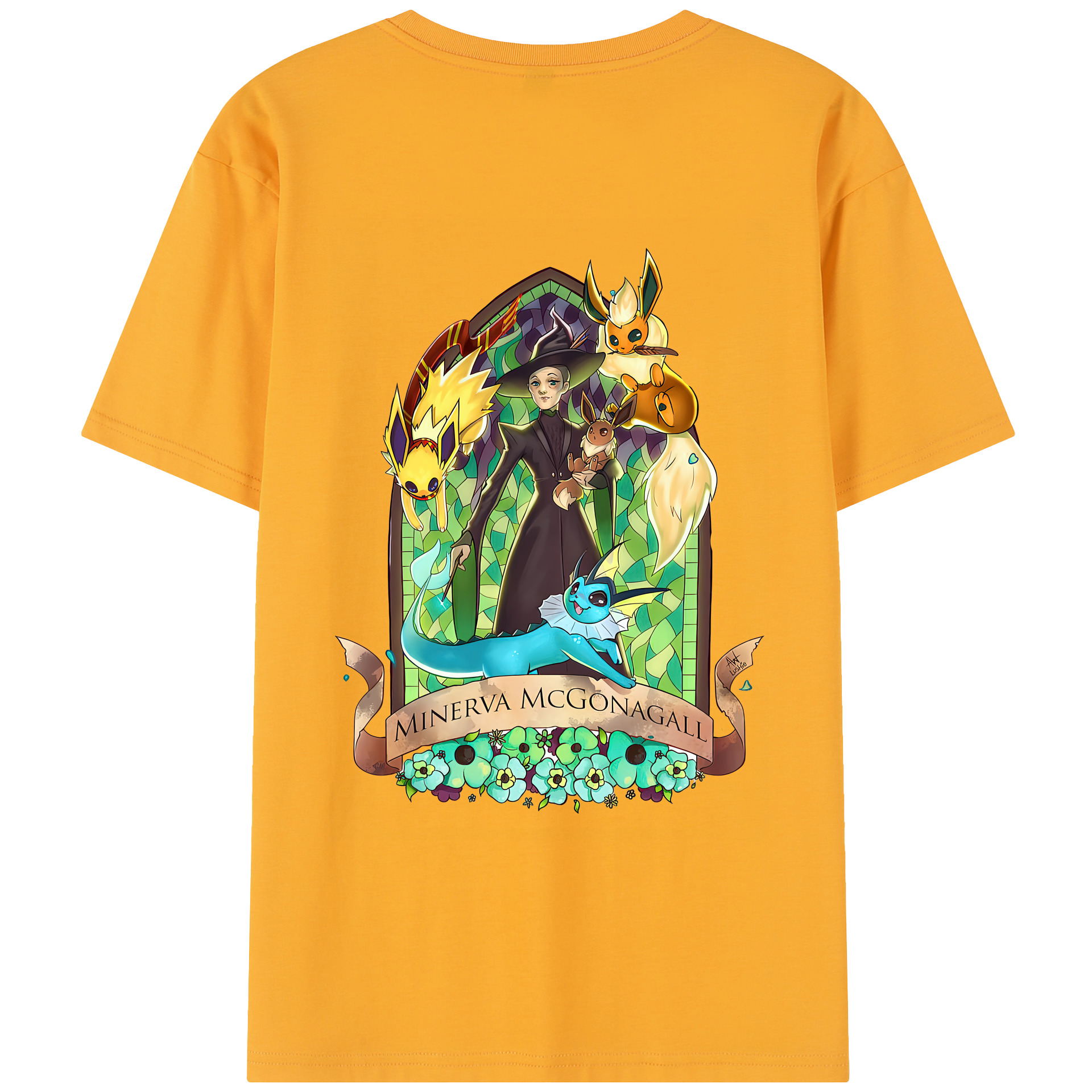 （画像用） Harry Potter ハリー・ポッターシリーズ レディース半袖Tシャツ(バックプリント)