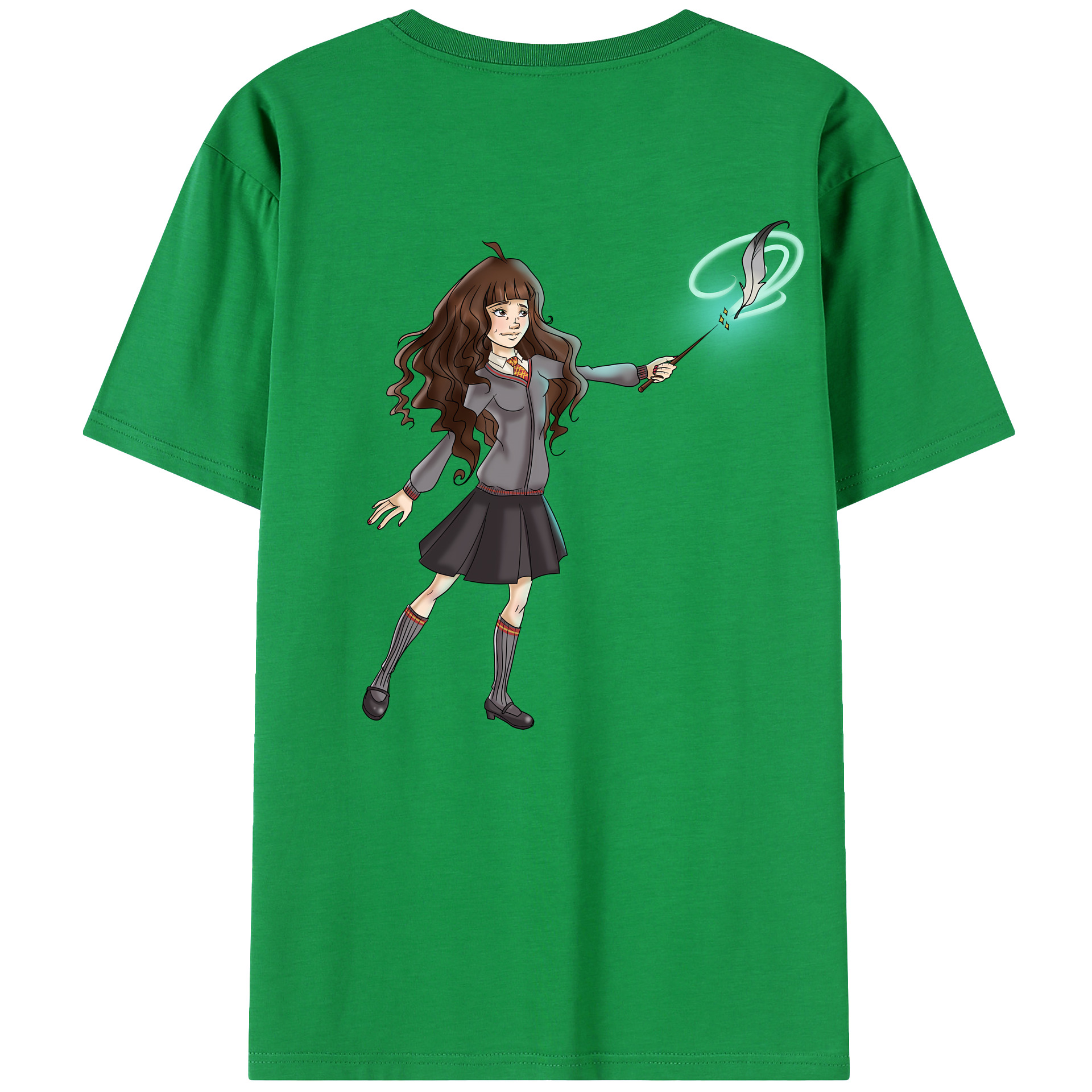 （画像用） Harry Potter ハリー・ポッターシリーズ レディース半袖Tシャツ(バックプリント)