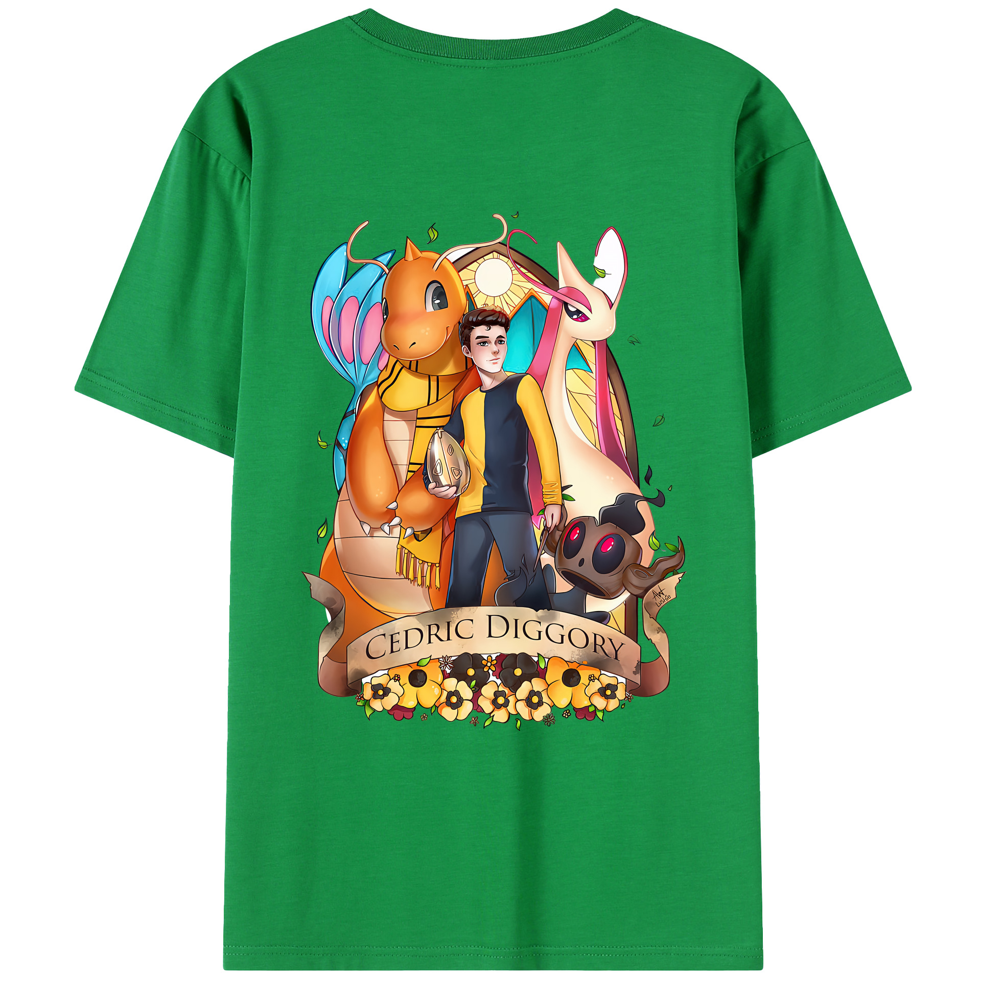 （画像用） Harry Potter ハリー・ポッターシリーズ レディース半袖Tシャツ(バックプリント)