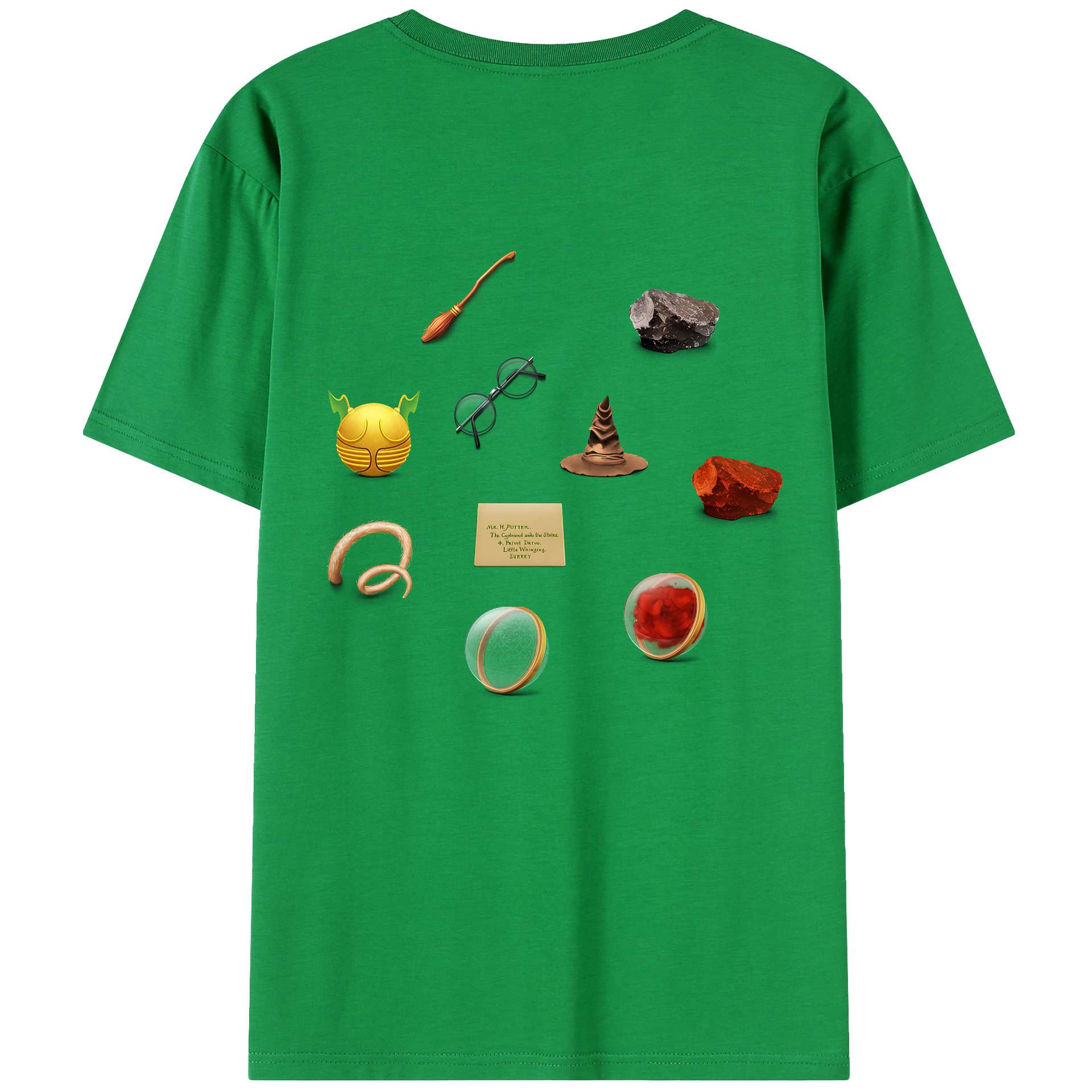 （画像用） Harry Potter ハリー・ポッターシリーズ レディース半袖Tシャツ(バックプリント)