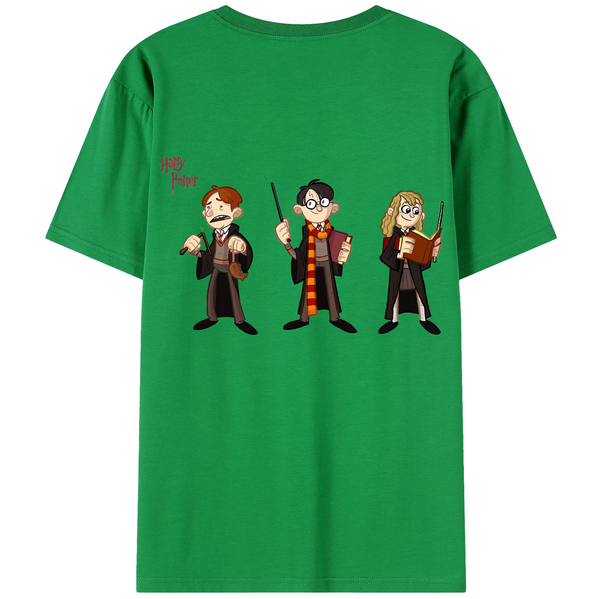 （画像用） Harry Potter ハリー・ポッターシリーズ レディース半袖Tシャツ(バックプリント)