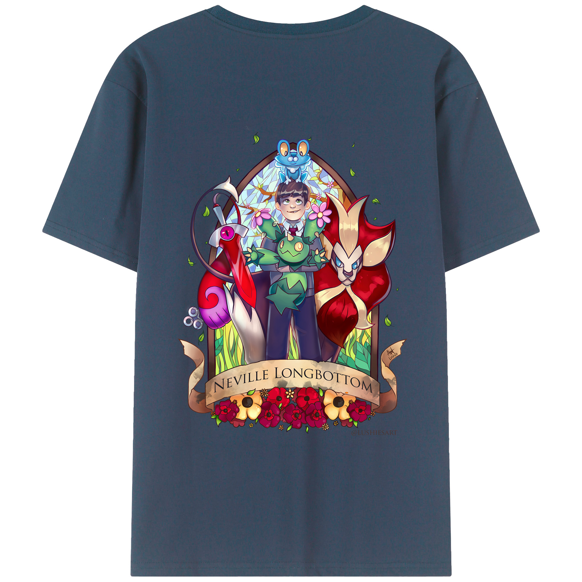 （画像用） Harry Potter ハリー・ポッターシリーズ レディース半袖Tシャツ(バックプリント)