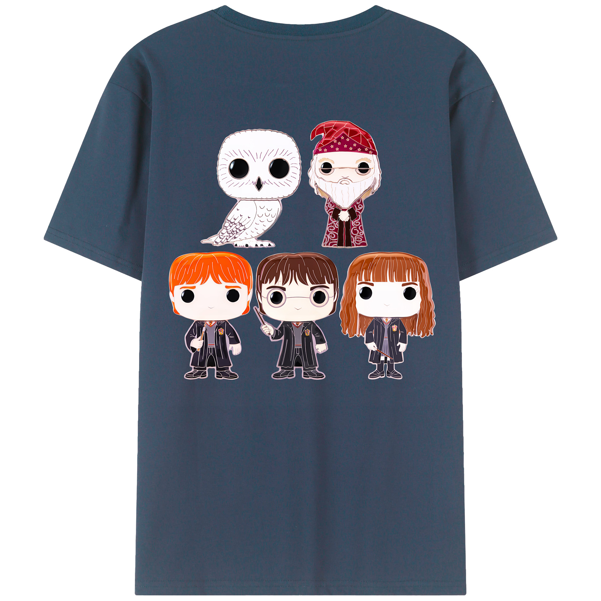 （画像用） Harry Potter ハリー・ポッターシリーズ レディース半袖Tシャツ(バックプリント)