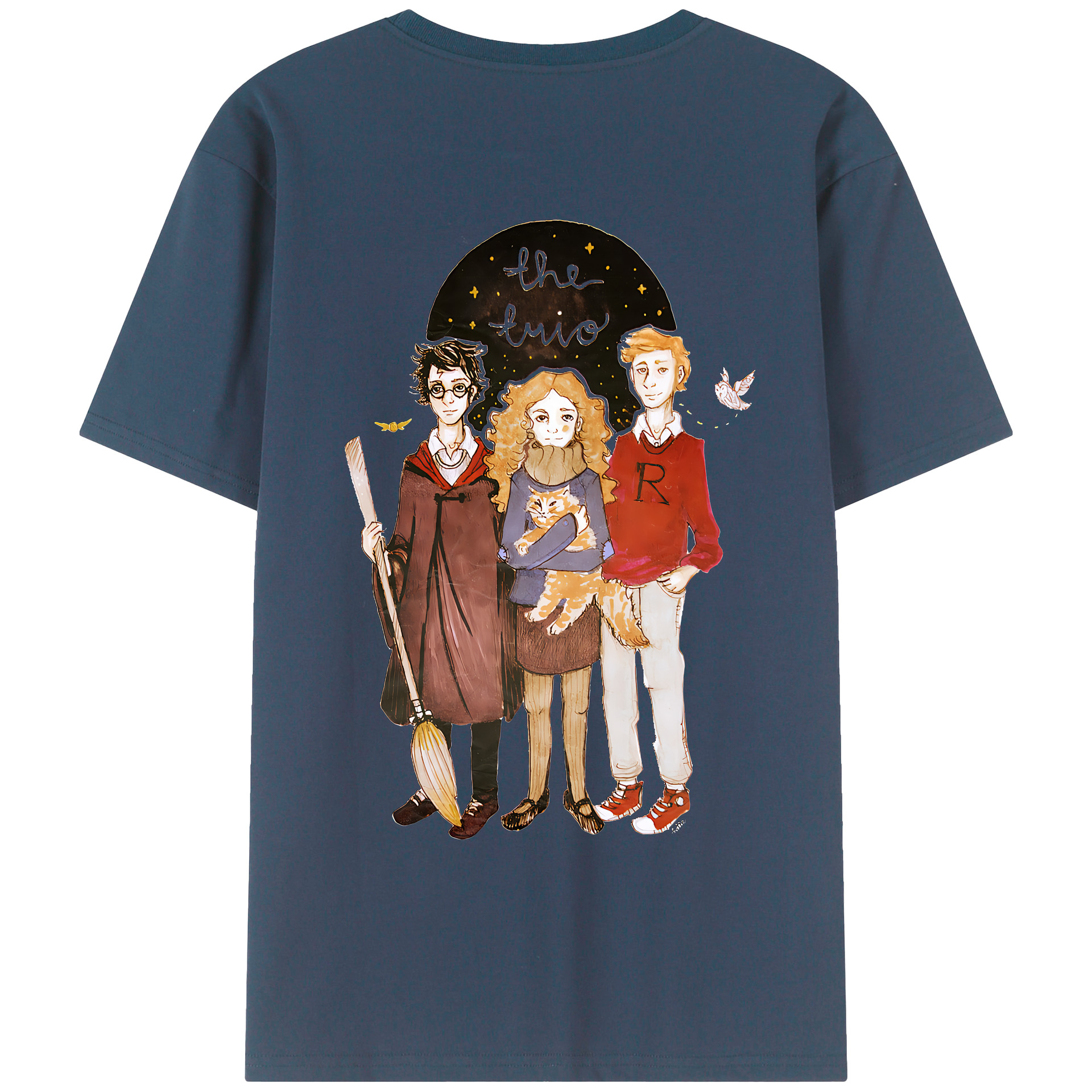 （画像用） Harry Potter ハリー・ポッターシリーズ レディース半袖Tシャツ(バックプリント)