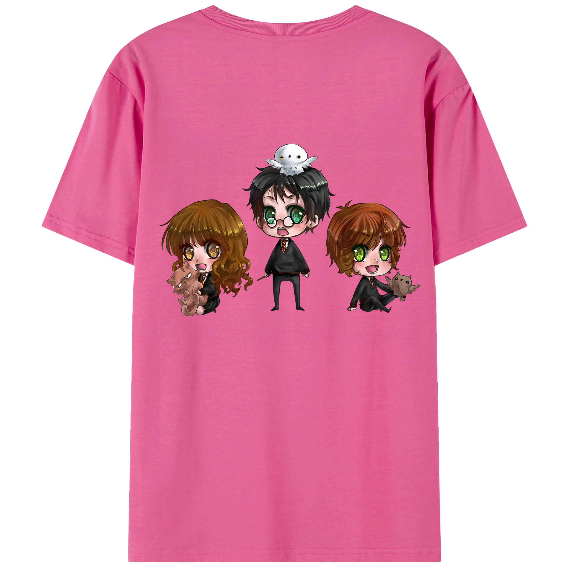（画像用） Harry Potter ハリー・ポッターシリーズ レディース半袖Tシャツ(バックプリント)