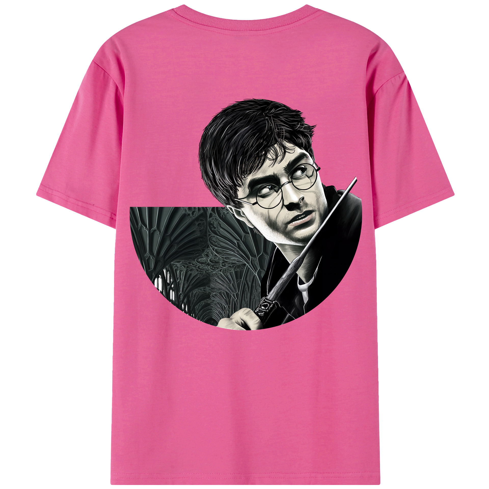 （画像用） Harry Potter ハリー・ポッターシリーズ レディース半袖Tシャツ(バックプリント)