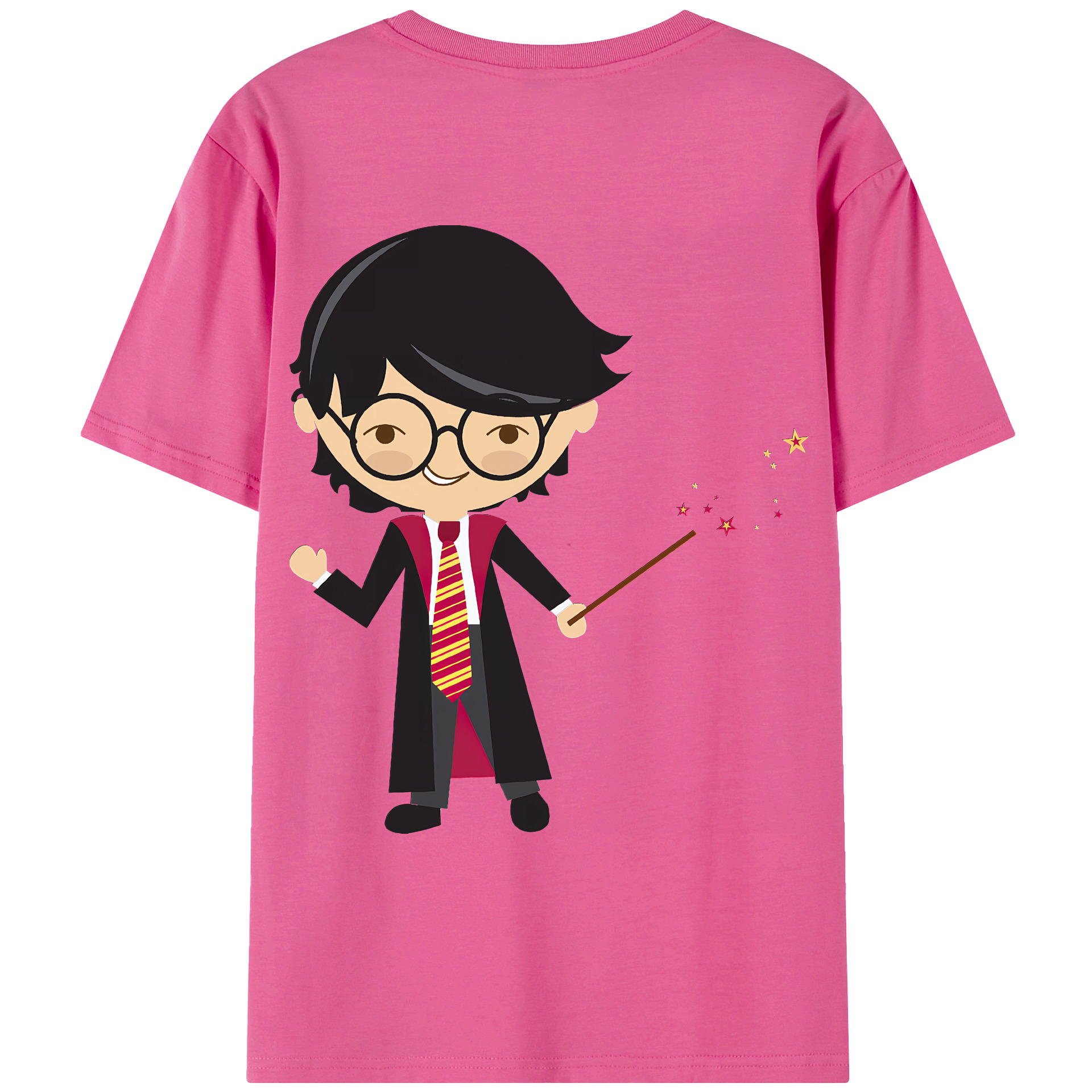 （画像用） Harry Potter ハリー・ポッターシリーズ レディース半袖Tシャツ(バックプリント)