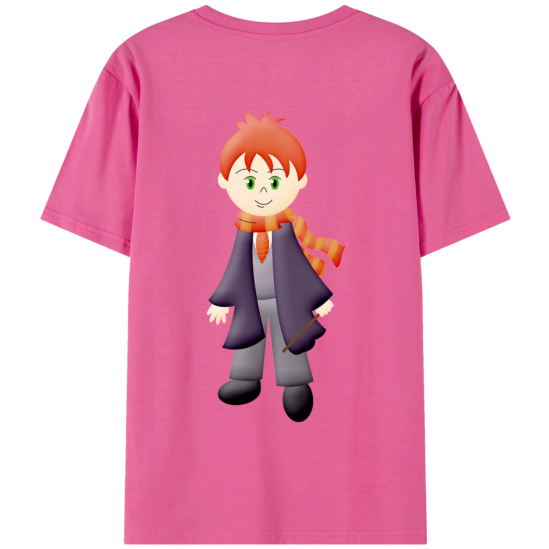 （画像用） Harry Potter ハリー・ポッターシリーズ レディース半袖Tシャツ(バックプリント)