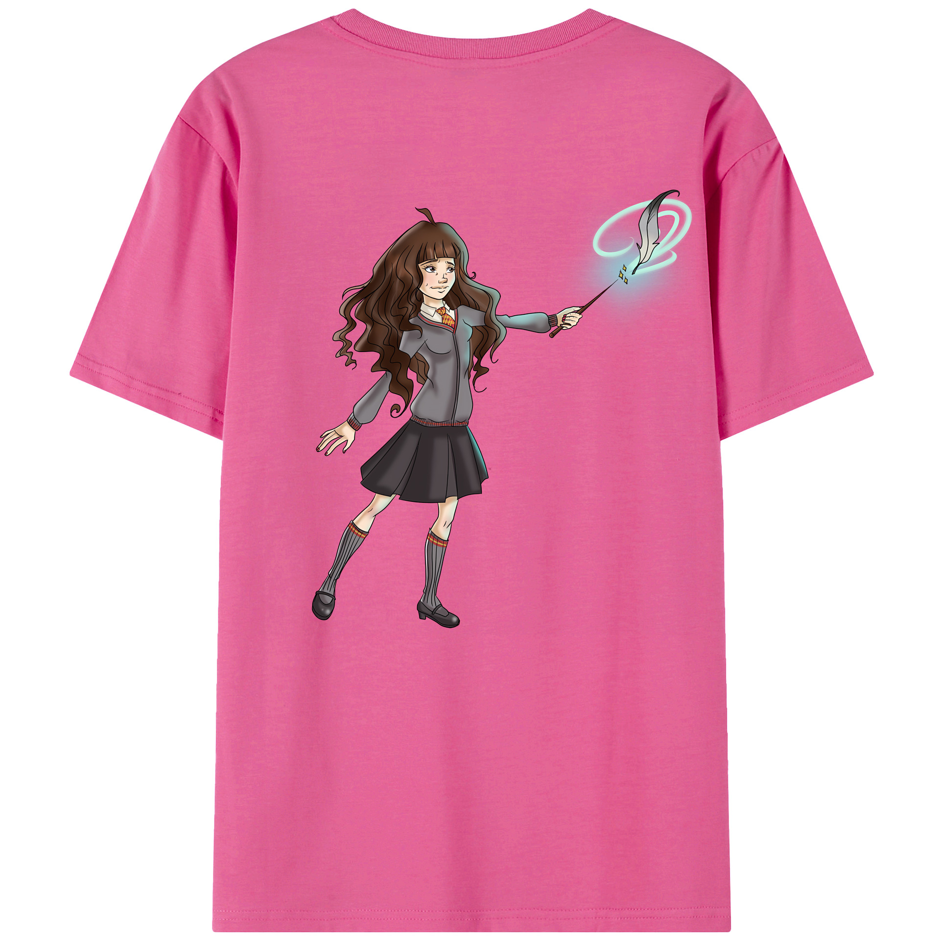 （画像用） Harry Potter ハリー・ポッターシリーズ レディース半袖Tシャツ(バックプリント)