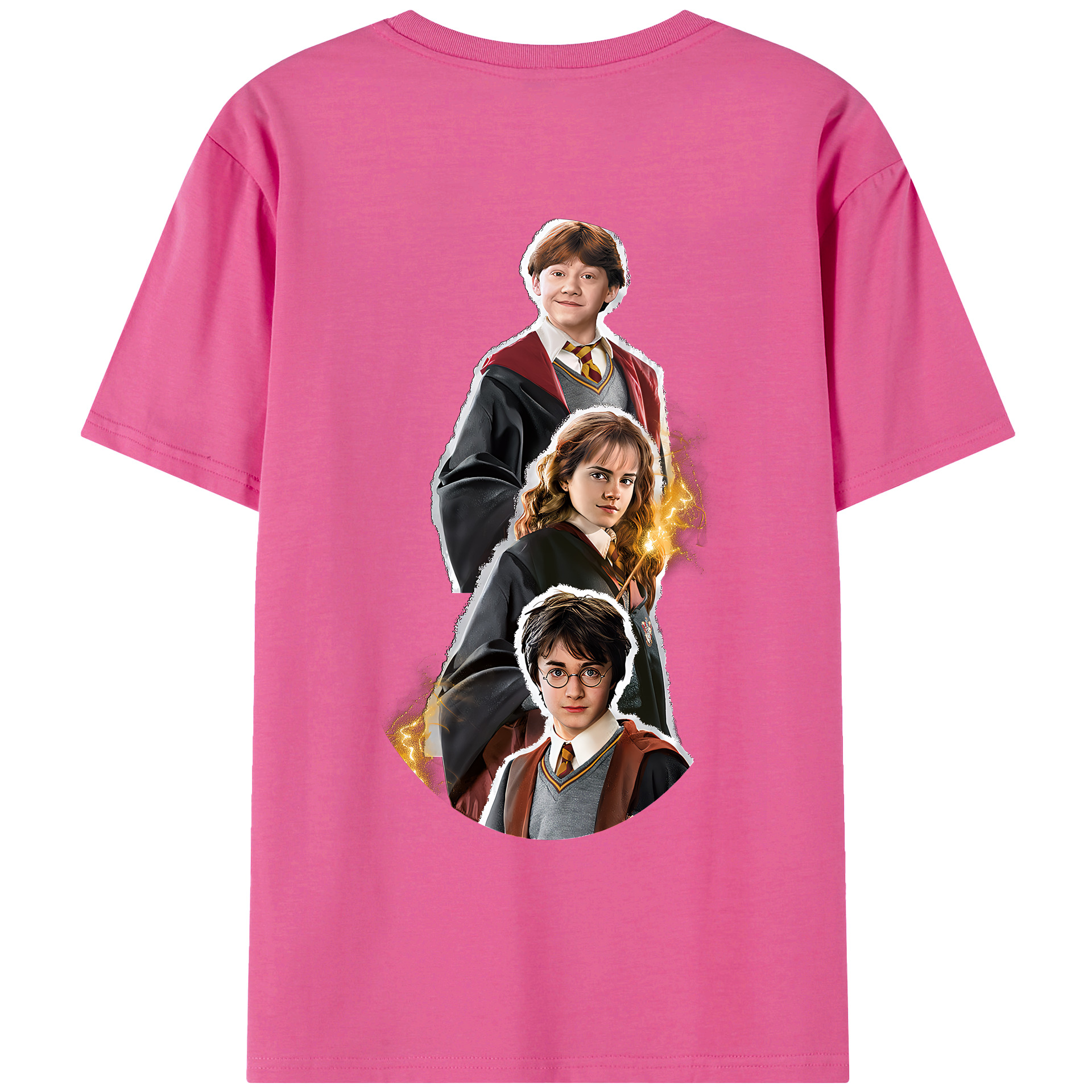 （画像用） Harry Potter ハリー・ポッターシリーズ レディース半袖Tシャツ(バックプリント)