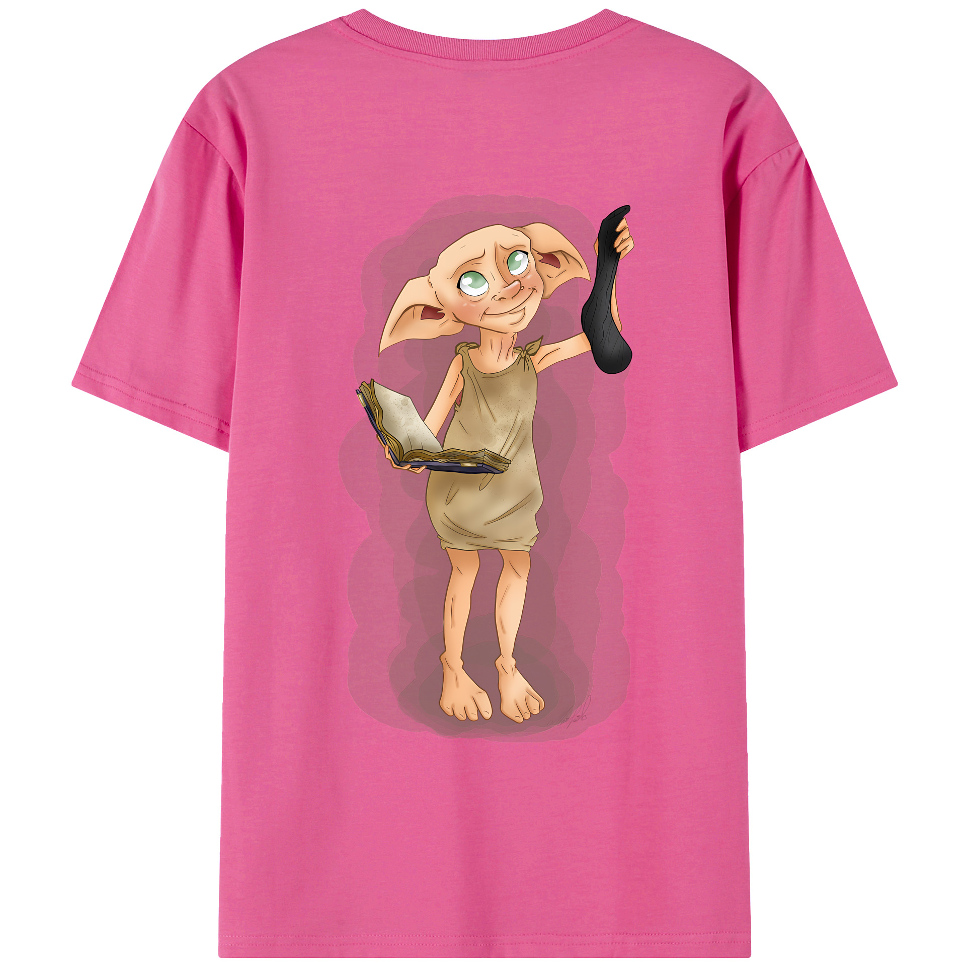（画像用） Harry Potter ハリー・ポッターシリーズ レディース半袖Tシャツ(バックプリント)