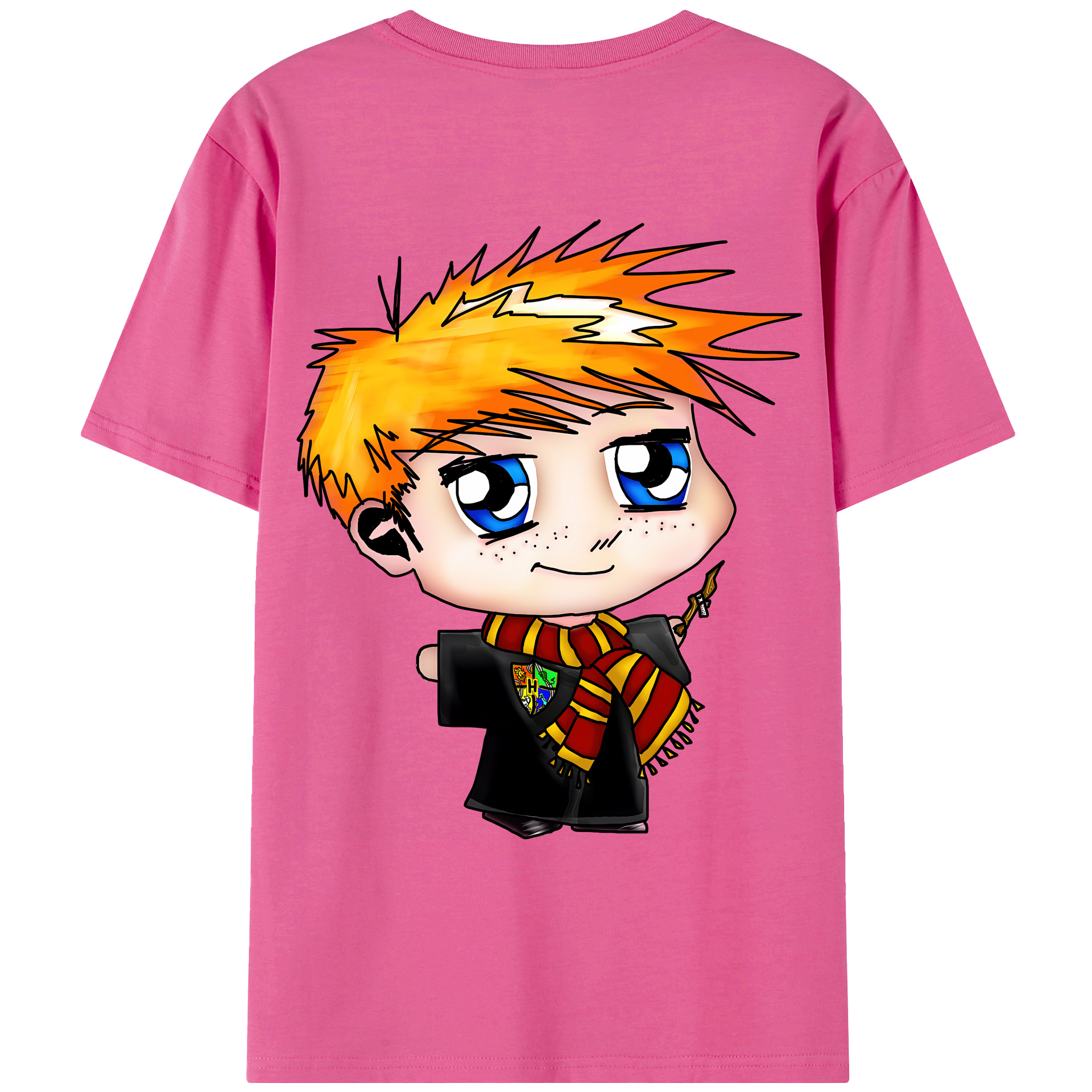 （画像用） Harry Potter ハリー・ポッターシリーズ レディース半袖Tシャツ(バックプリント)