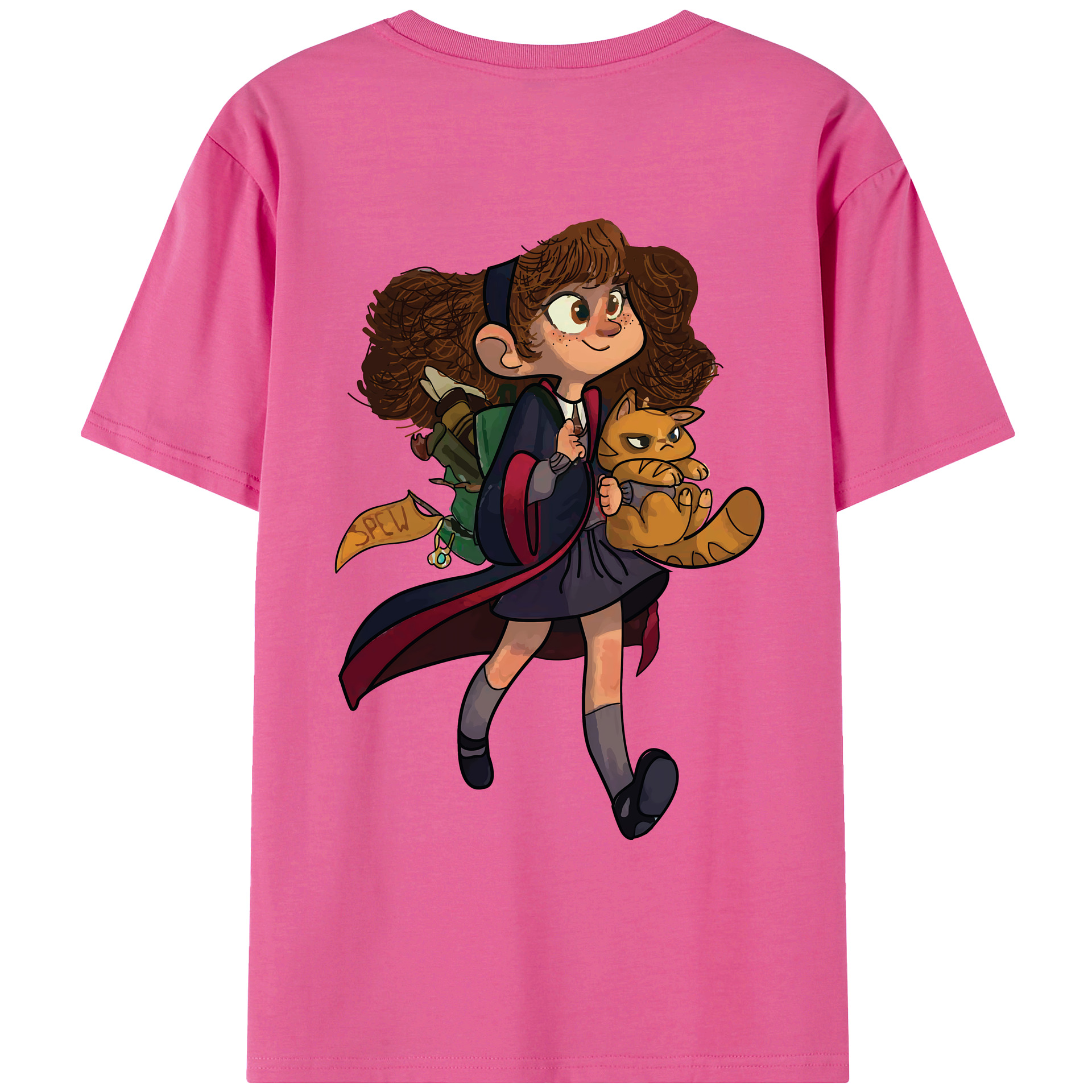 （画像用） Harry Potter ハリー・ポッターシリーズ レディース半袖Tシャツ(バックプリント)